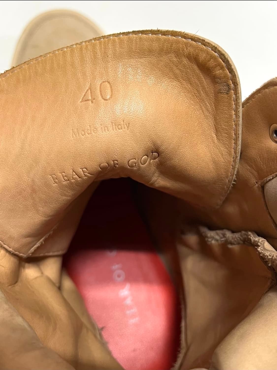 피어오브갓 밀리터리 스니커즈 40 상품이미지6