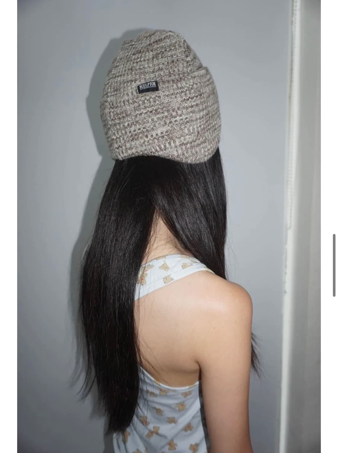 스컬프터 코지 이어플랩 비니 멀티 브라운 상품이미지3