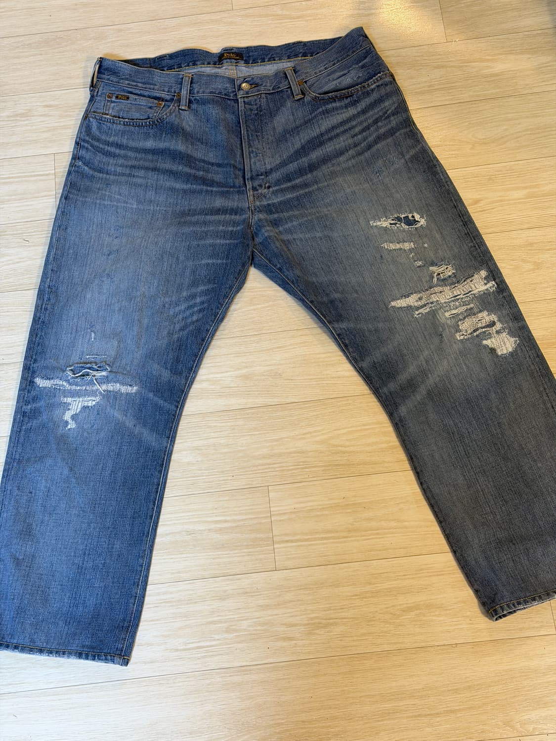 폴로 랄프로렌 클래식핏 디스트레스트 진 38 상품이미지2