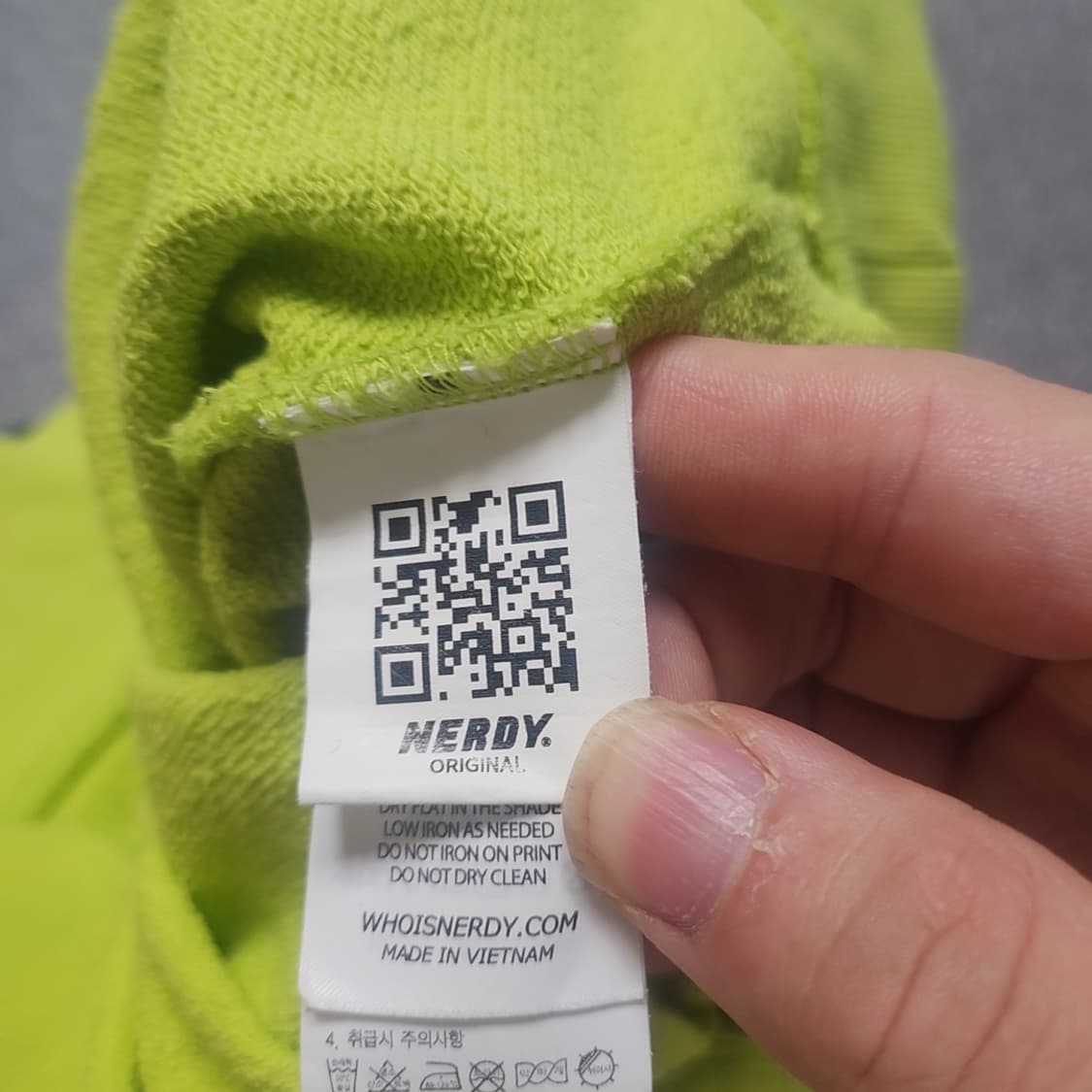 [M] 널디 오버핏 후드티 (2821) 상품이미지5