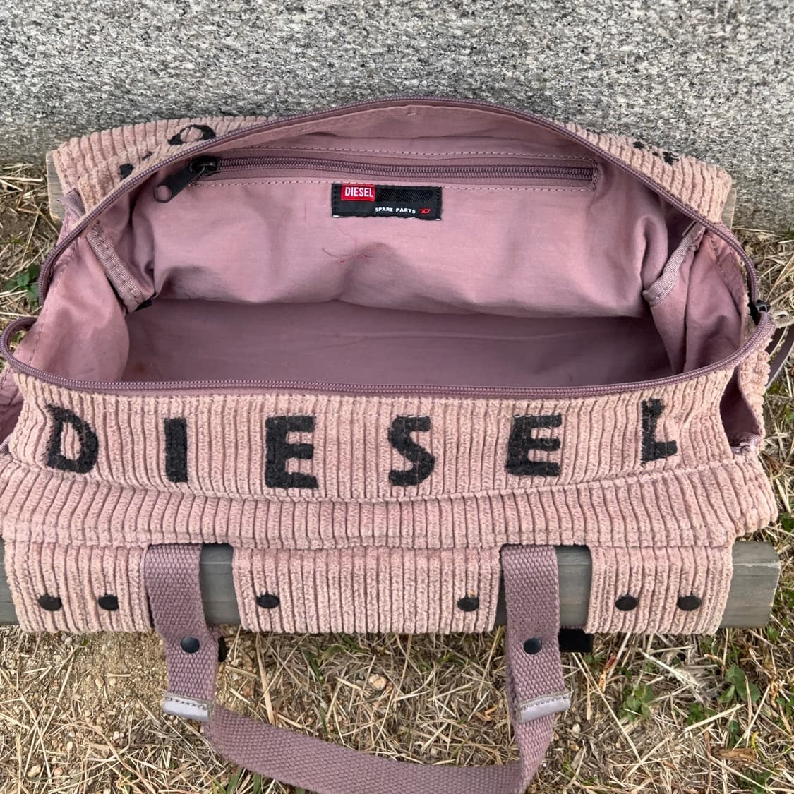 디젤 코듀로이 툴 토트백 상품이미지9