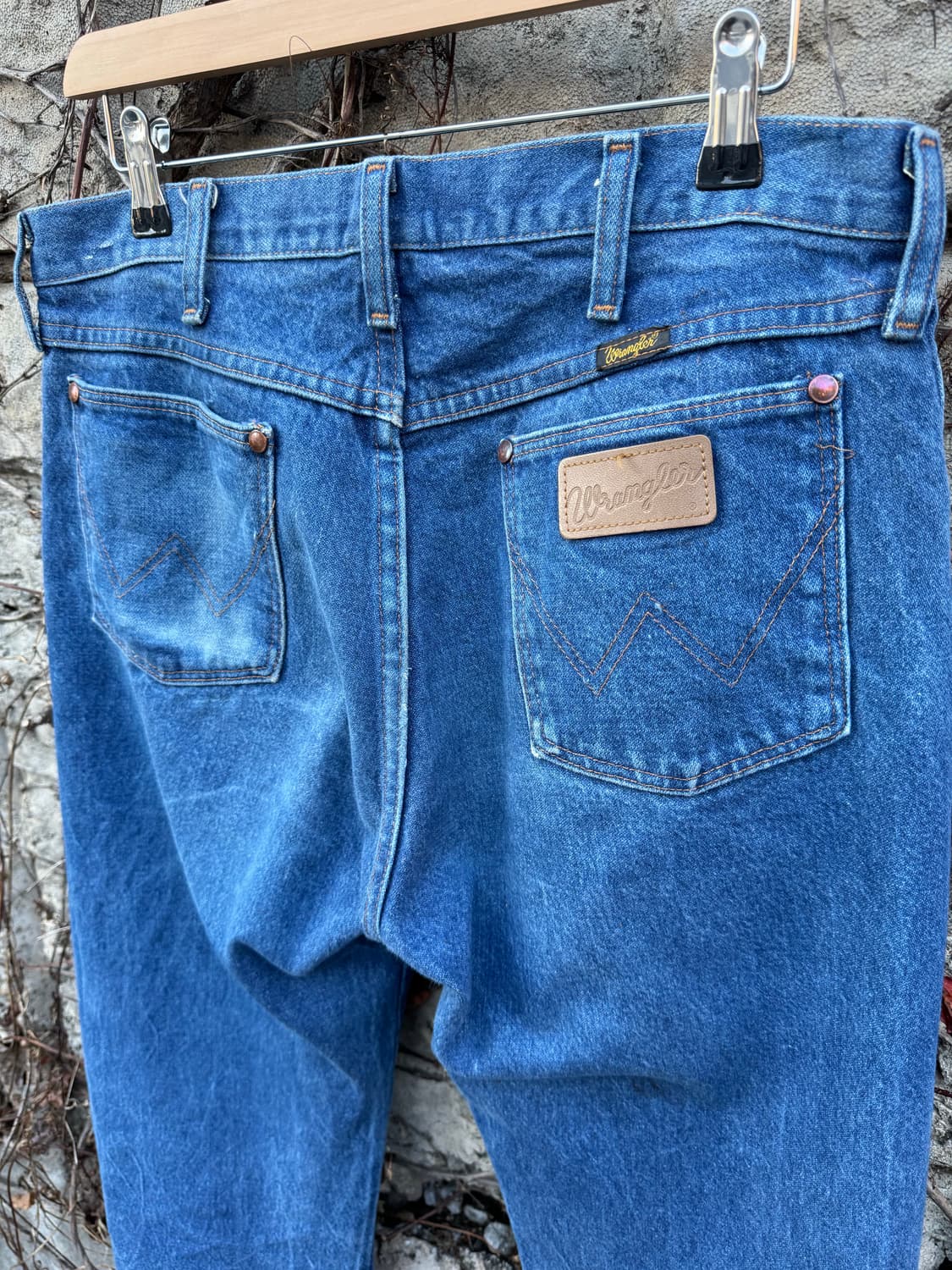 90s 랭글러 made in usa 13mwz 웨스턴 데님 팬츠 32 상품이미지4