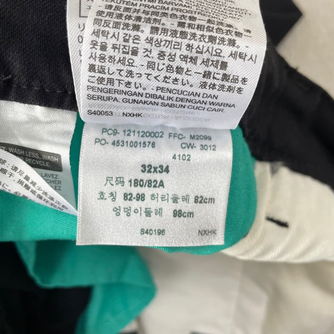 32 리바이스 커뮤터 카고 팬츠 블랙진 바지 상품이미지5