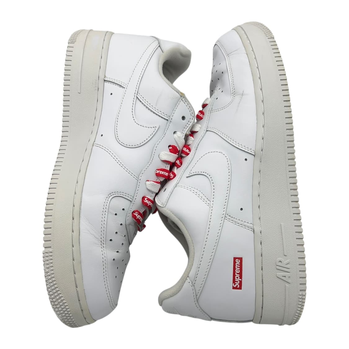 275 나이키 x 슈프림 에어포스1 화이트 상품이미지3