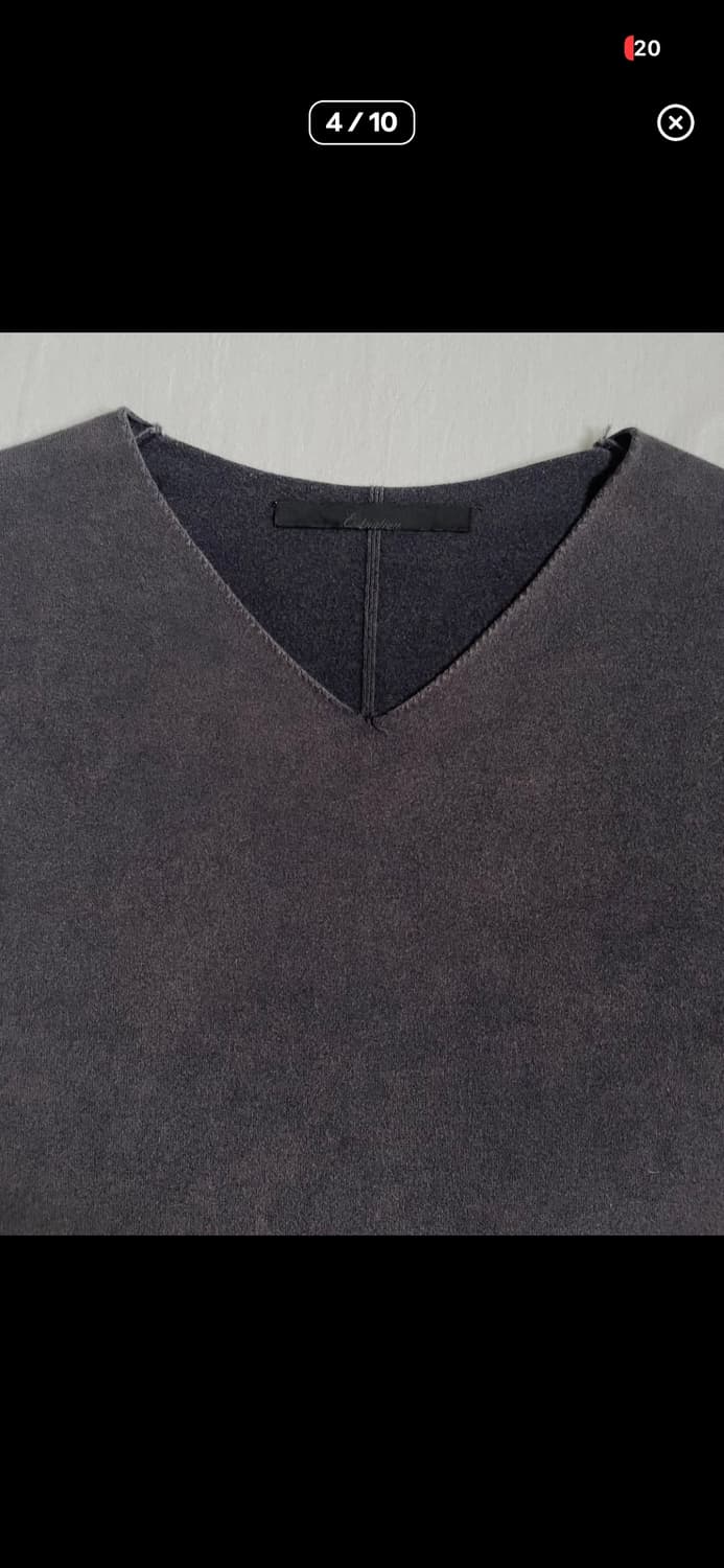 Estnation v neck Cutsew 상품이미지4