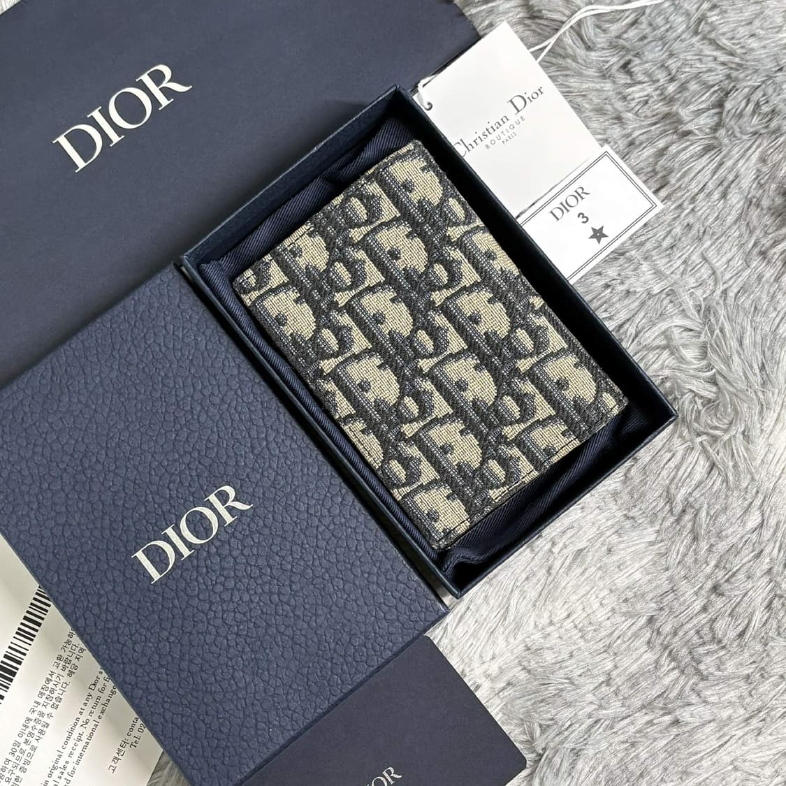 정품 디올 오거나이저 지갑 반지갑 카드지갑 상품이미지2