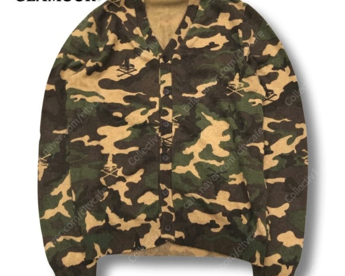 히스테릭 글래머 카모플라쥬 가디건 M 상품이미지1