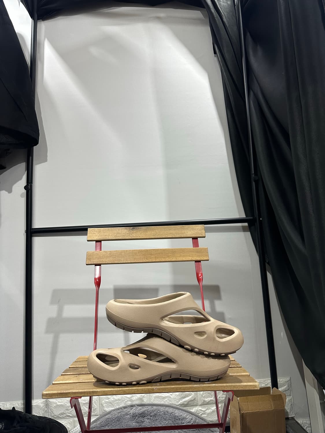 250) 네파 슬리퍼 남녀공용 뮬 이젠벅 슬라이드 네이비 상품이미지7