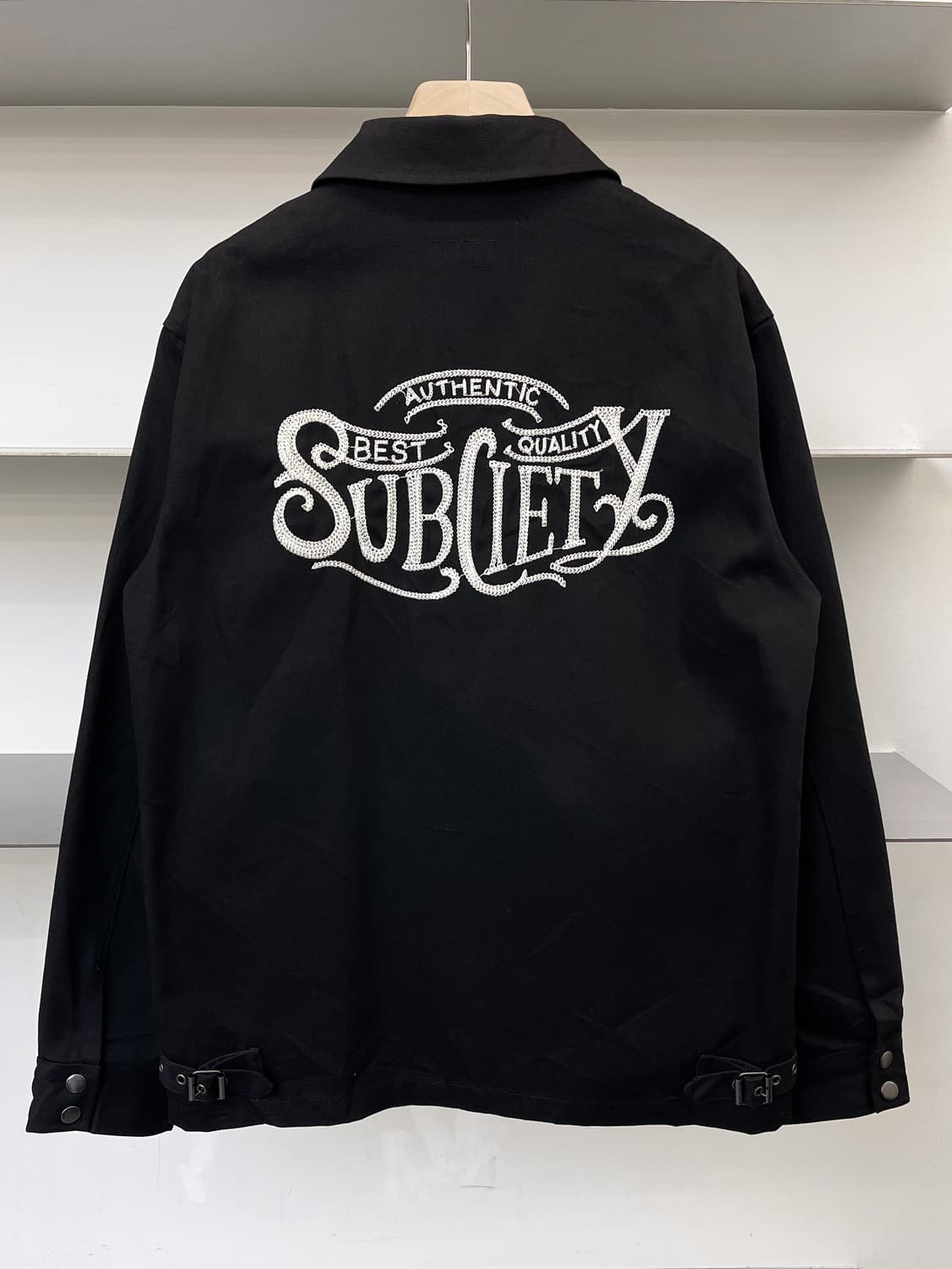 Subciety 체인 스티치 워크 자켓 상품이미지1