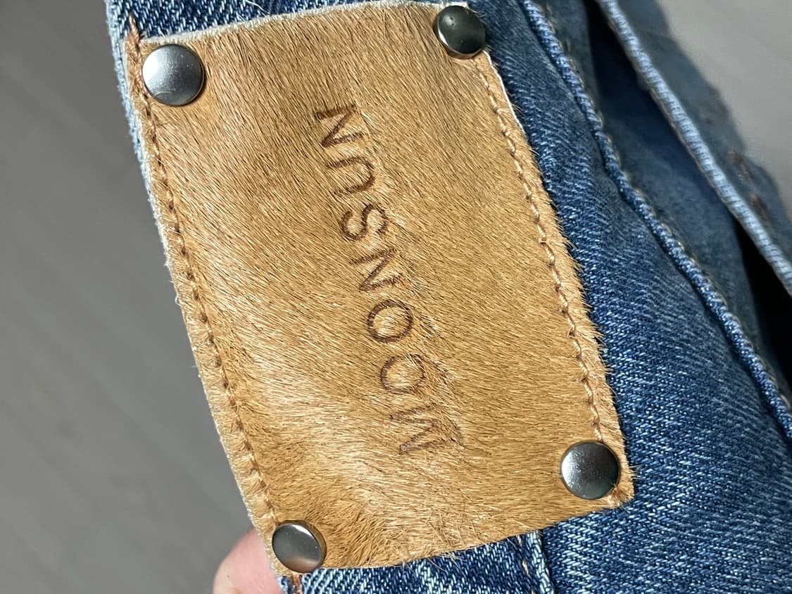 MOONSUN 와이드 데님 L사이즈 (허리 31정도) 상품이미지3