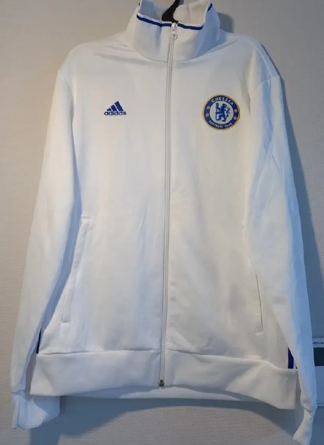 아디다스 희귀 첼시 화이트 트랙탑 저지 져지집업 110/XXL 상품이미지1