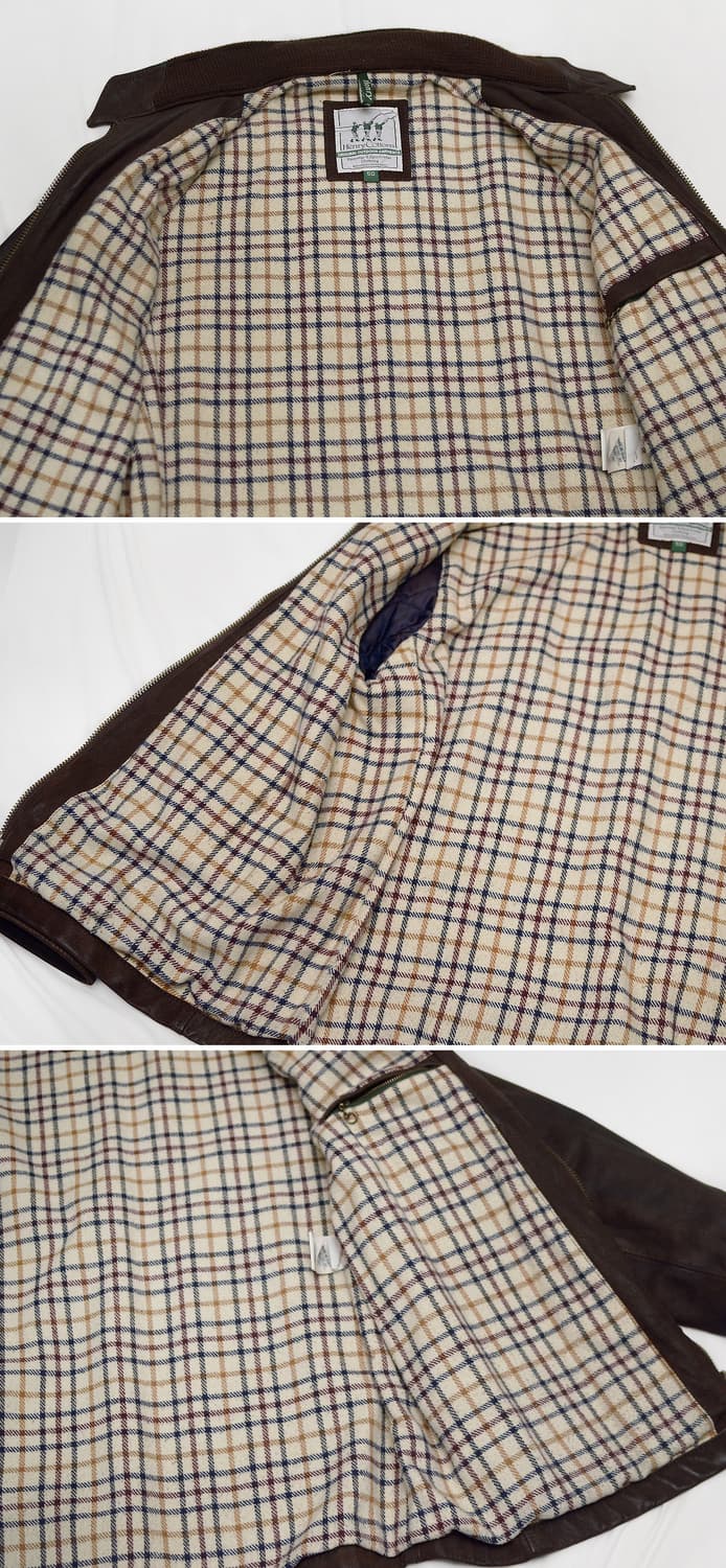 헨리코튼 오리지널 이태리 레더 클래식 헌팅 필드자켓 (50 / 105+) 상품이미지7