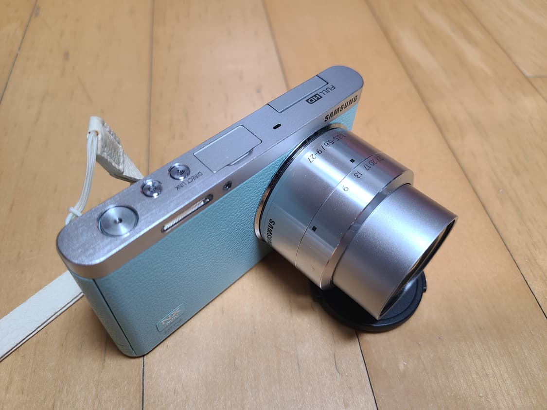 삼성 NX mini 미니 민트색 카메라 9 27 렌즈 상품이미지6