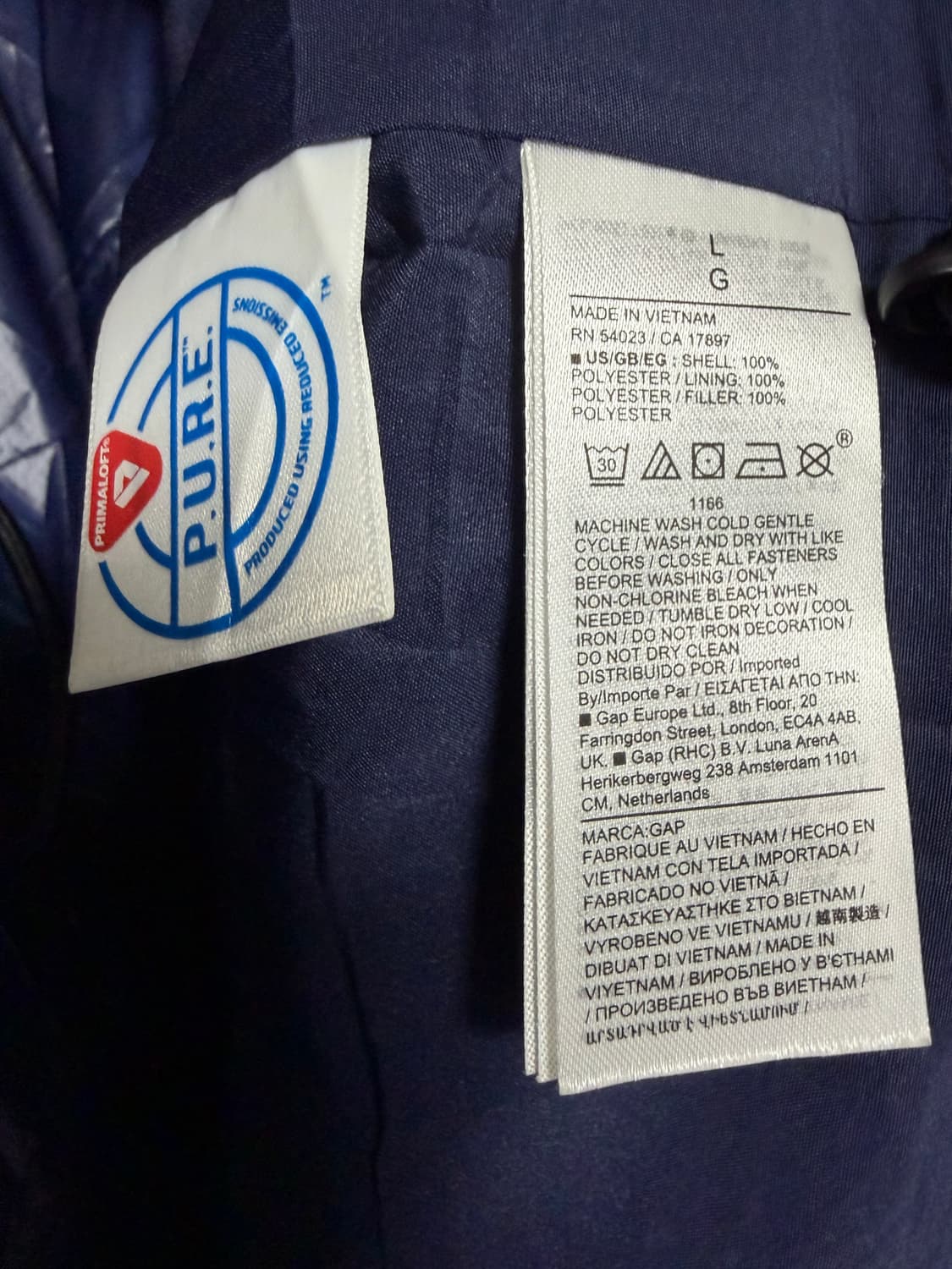 GAP 갭 리사이클 푸퍼 상품이미지4