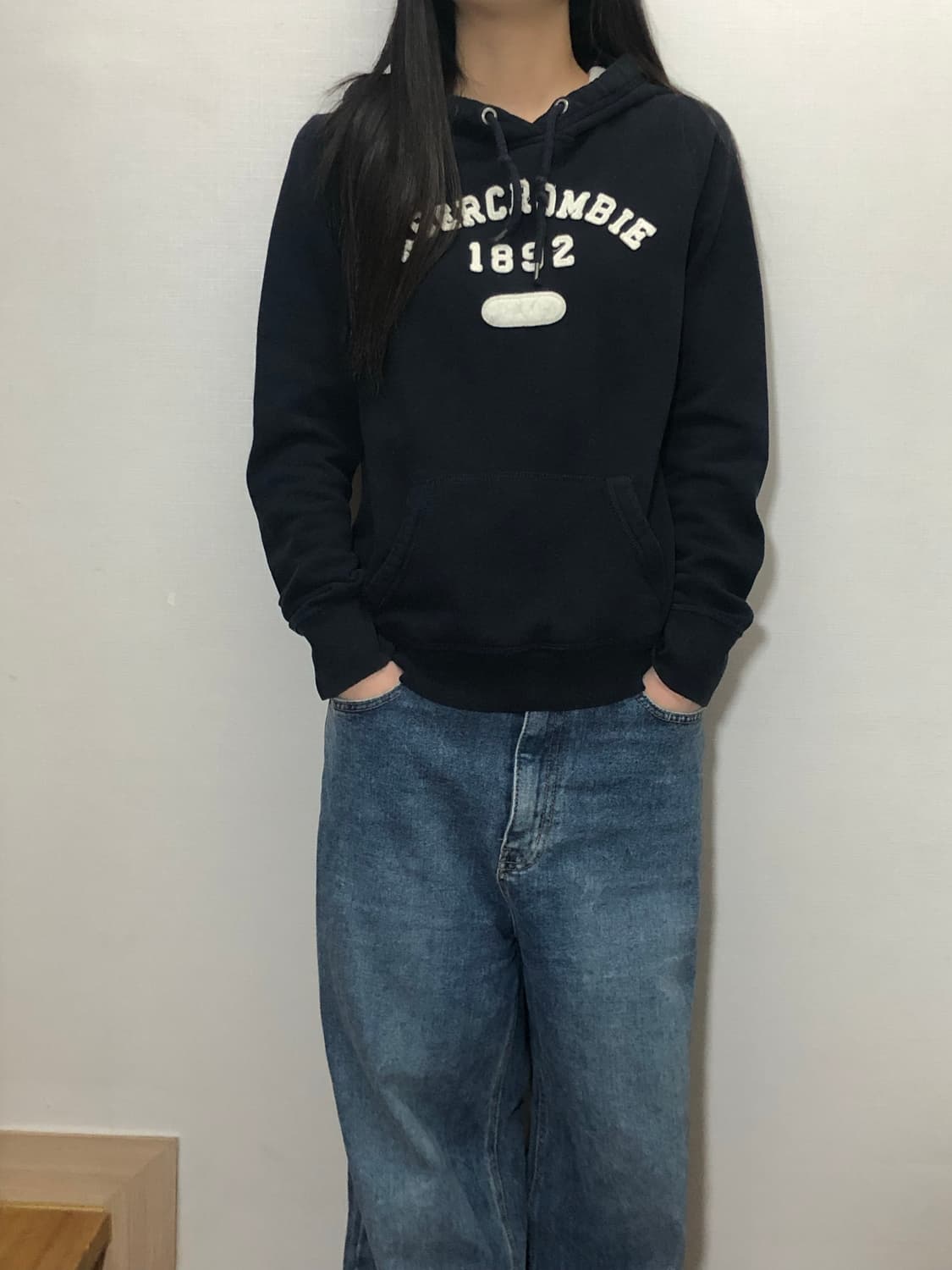 빈티지 아베크롬비 블랙 후디 상품이미지3