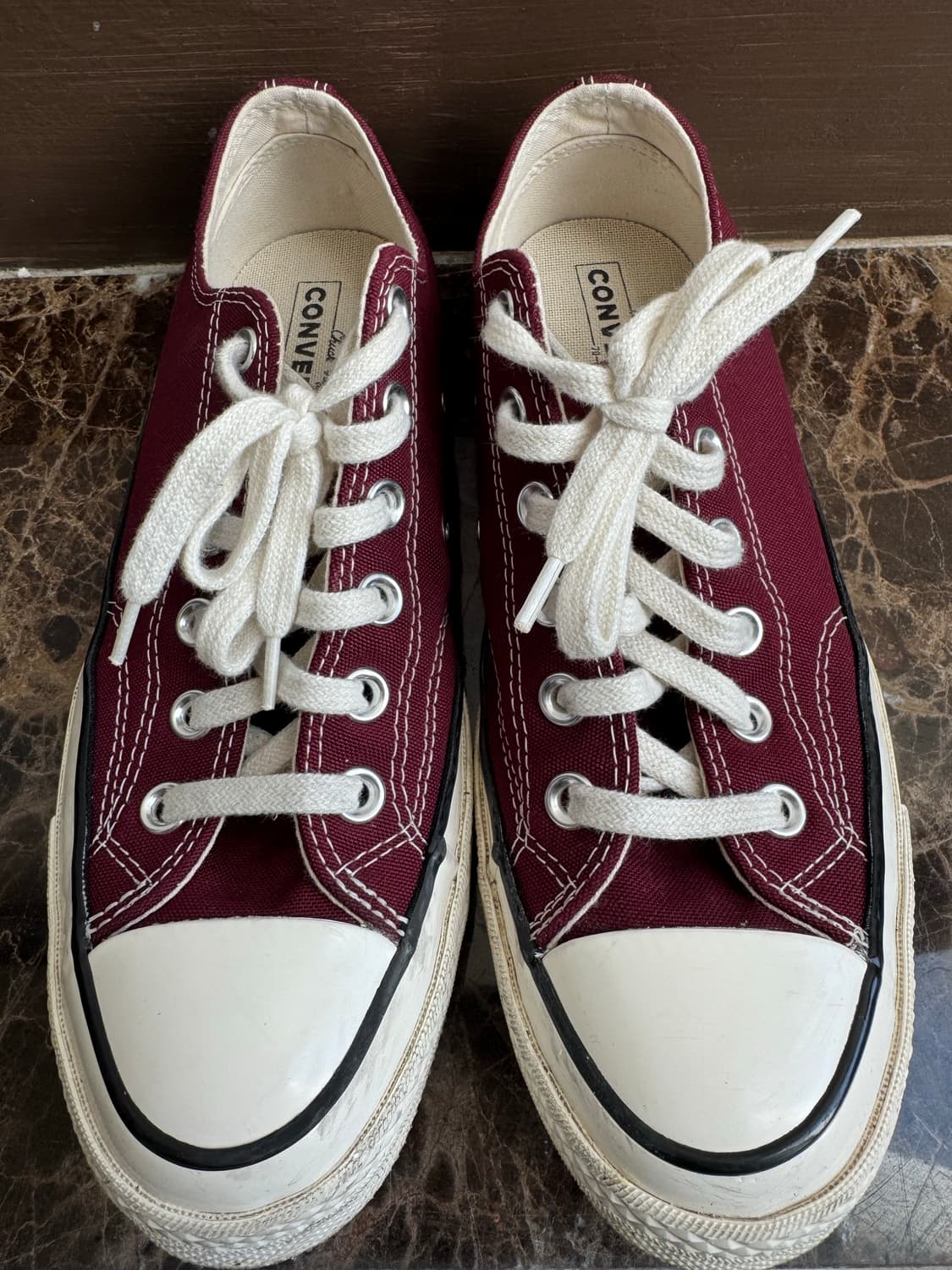 컨버스  척70 빈티지 버건디 상품이미지3