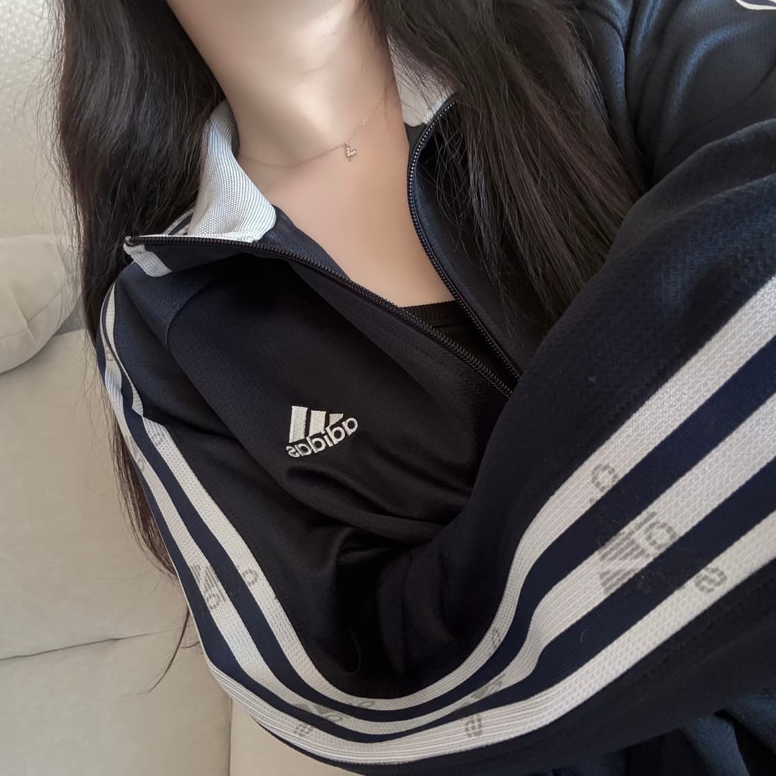 아디다스 네이비 그레이 져지  상품이미지1