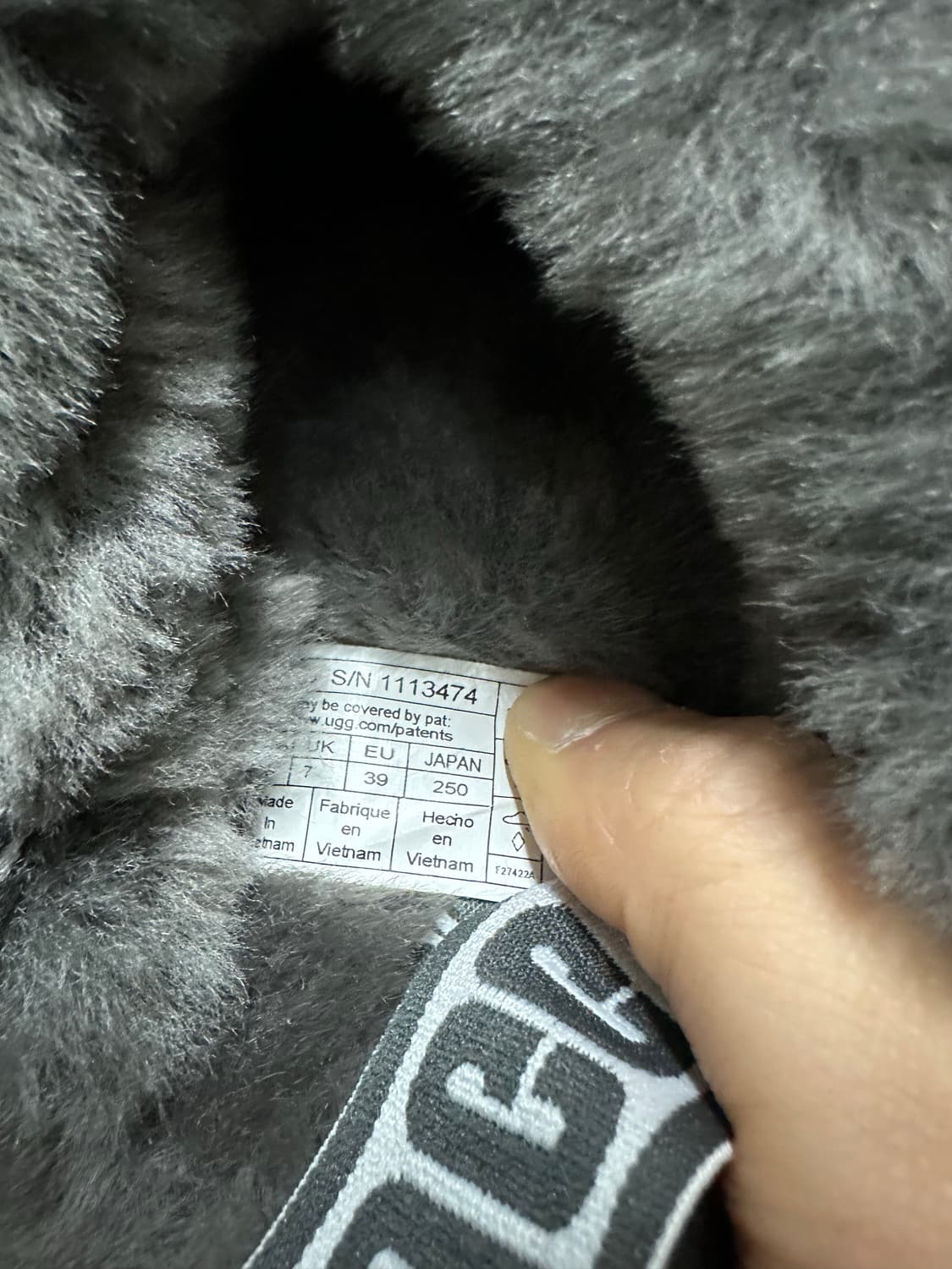 어그 UGG 펀게트 슬라이드 그레이 상품이미지7