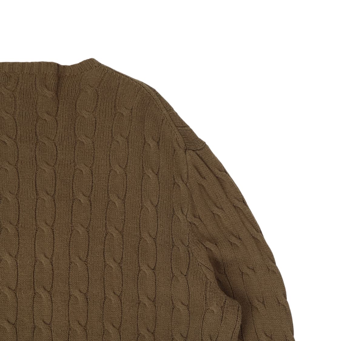 폴로 랄프로렌 카키브라운 케이블 니트 상품이미지6