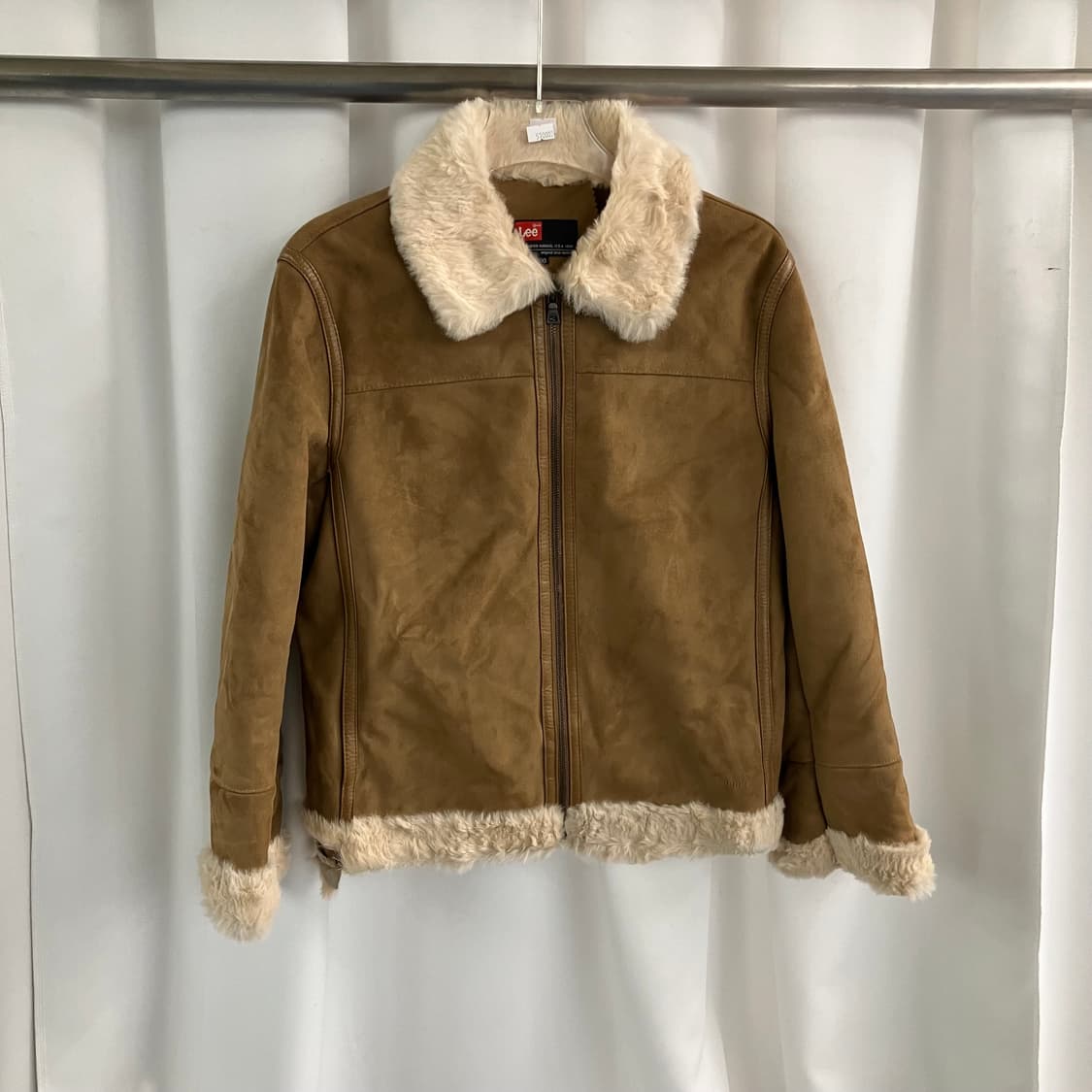 LEE 리 카우레더 토끼털 무스탕 자켓 100 상품이미지1