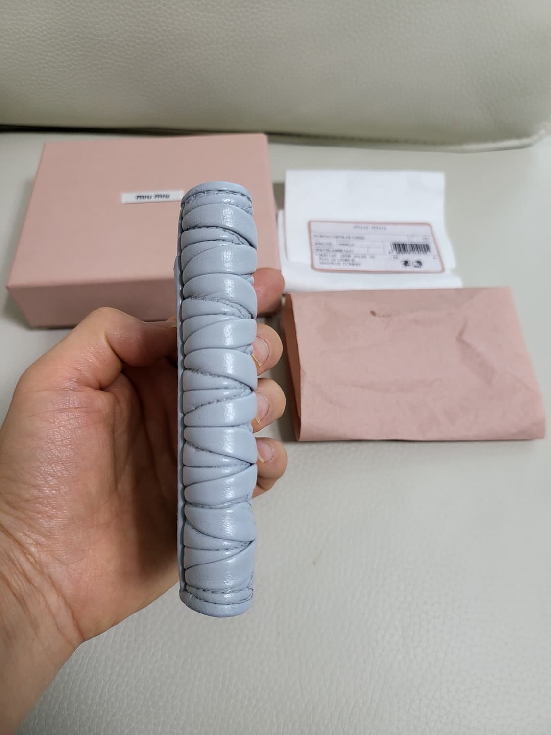 미우미우 카드지갑 정품  상품이미지4