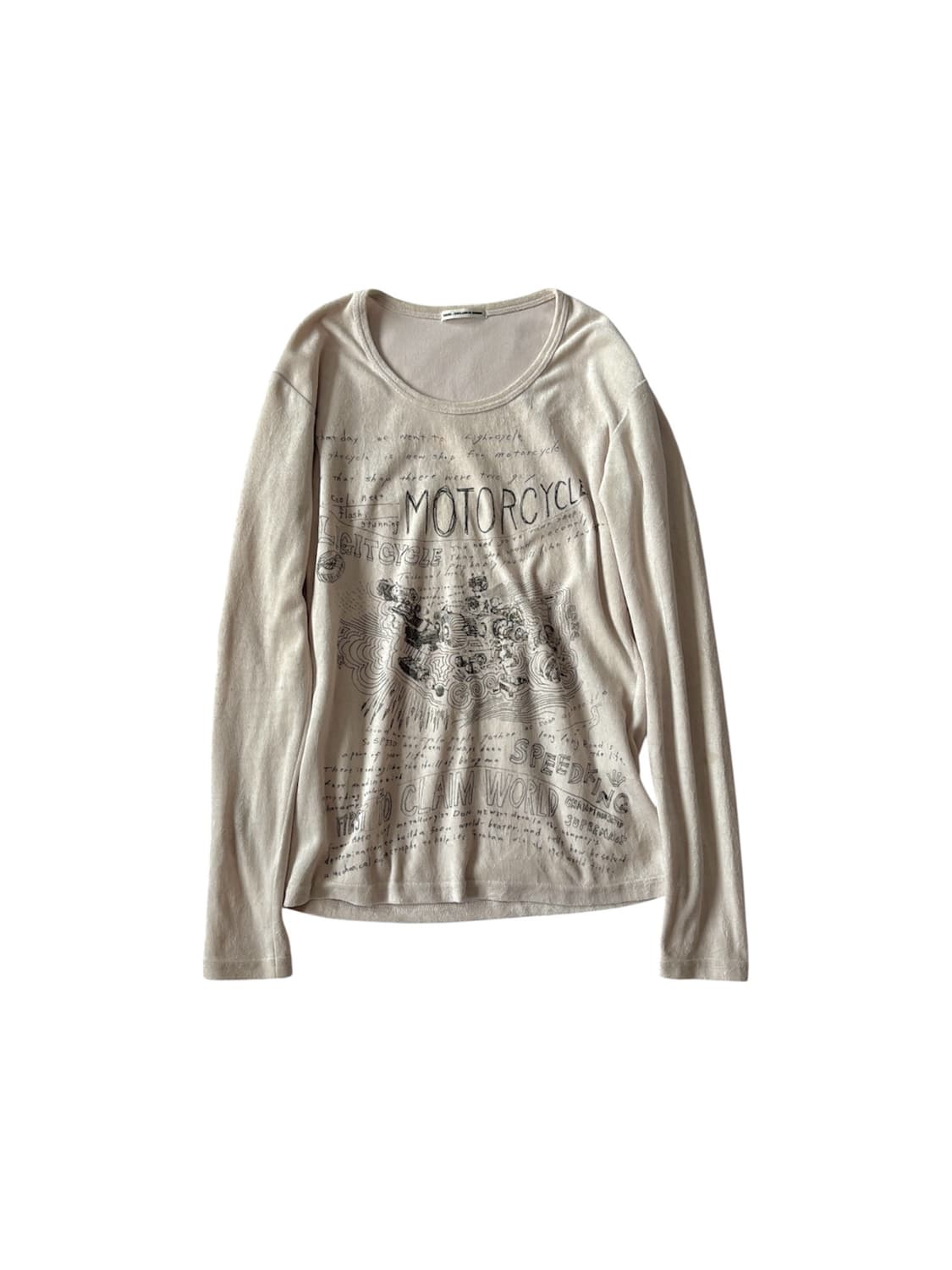 Motorcycle Sketch Longsleeve 상품이미지1