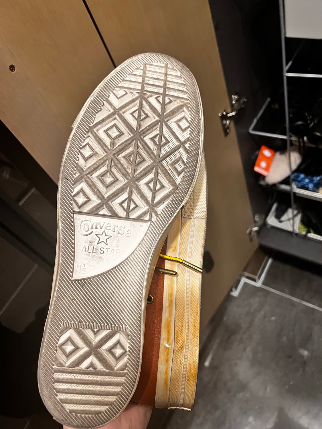 [1회착용/300] 척 70 빈티지 레더 워크웨어 앤티크 세피아 상품이미지4