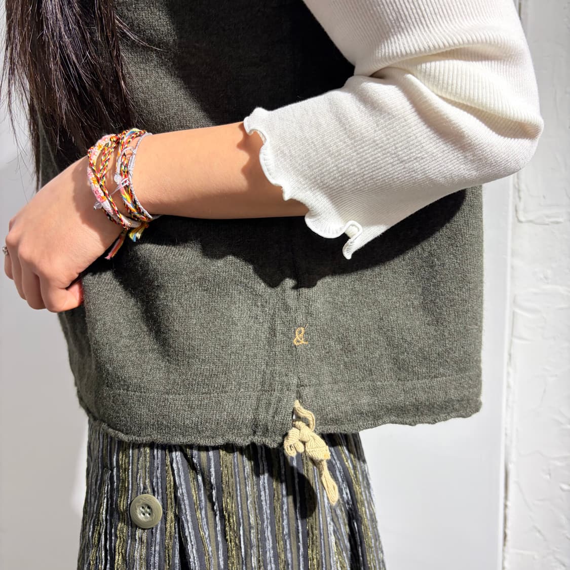 45rpm 니트 베스트 조끼 상품이미지4