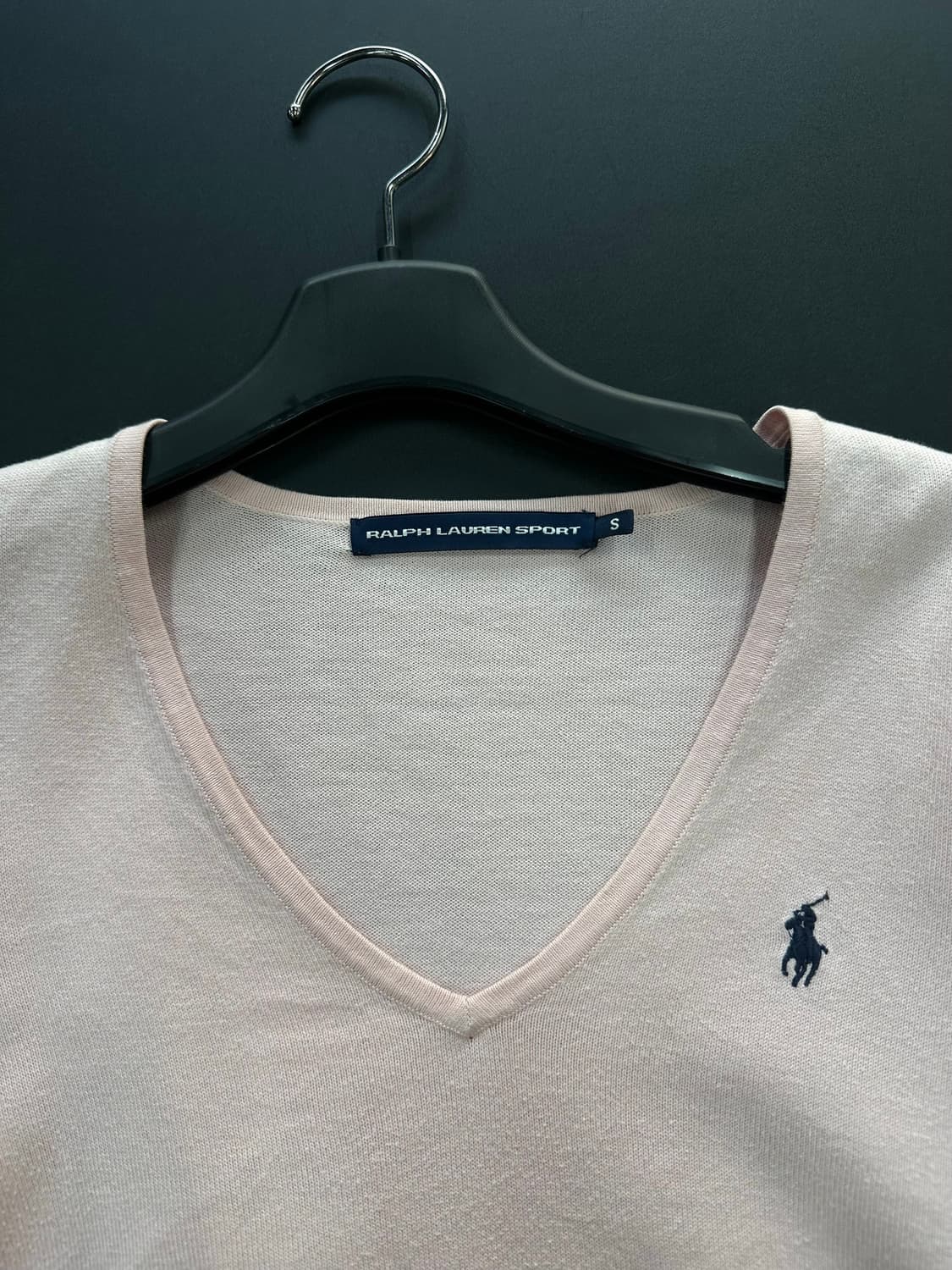 폴로랄프로렌 브이넥 니트 핑크 상품이미지6