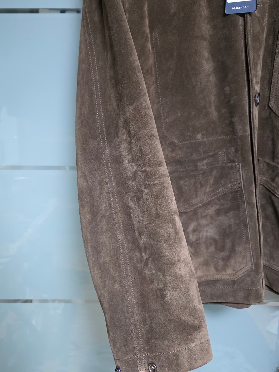 42 새제품 택포180만)25fw드레익스 스웨이드초어 다크브라운 상품이미지4