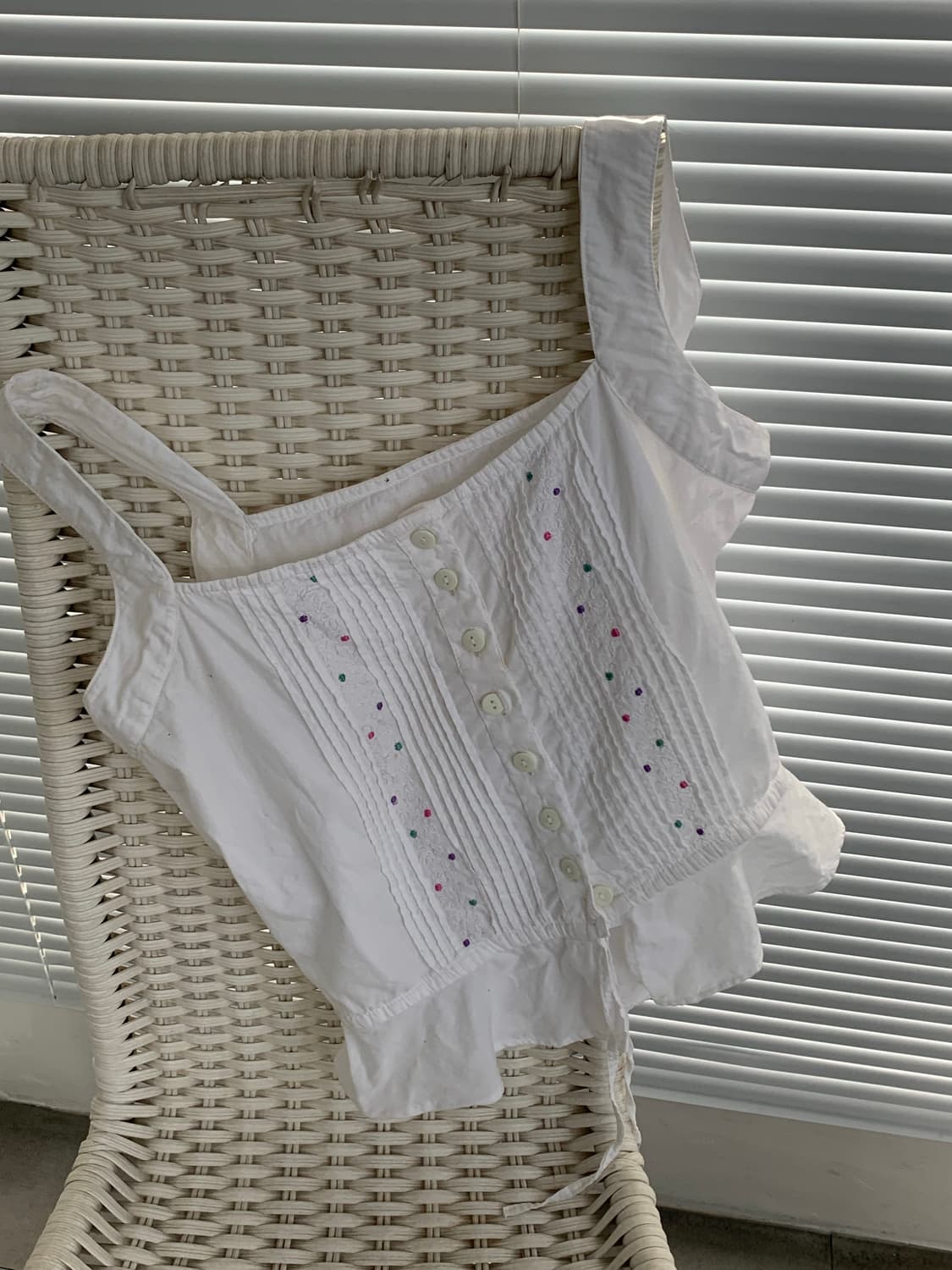 frill bustier top 상품이미지1