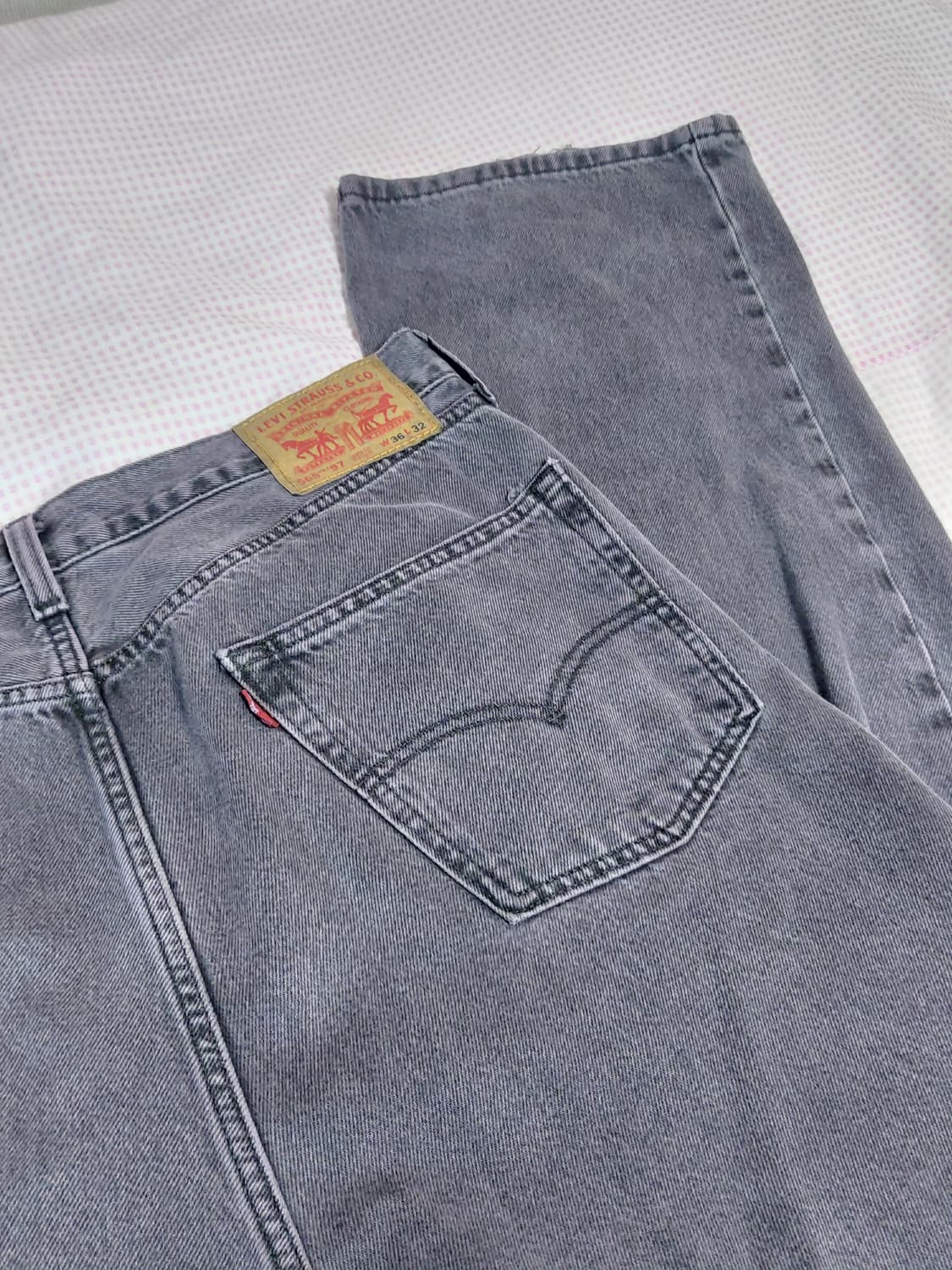 리바이스 565  루즈 스트레이트진 퍼플 Levi's 565 purple 상품이미지4