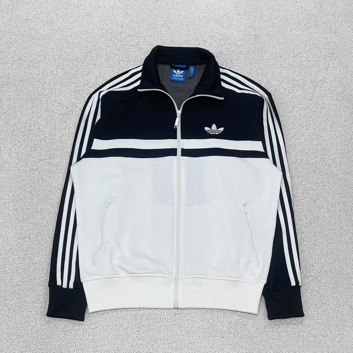 아디다스 파이어버드 트랙탑 져지 화이트 블랙 상품이미지1