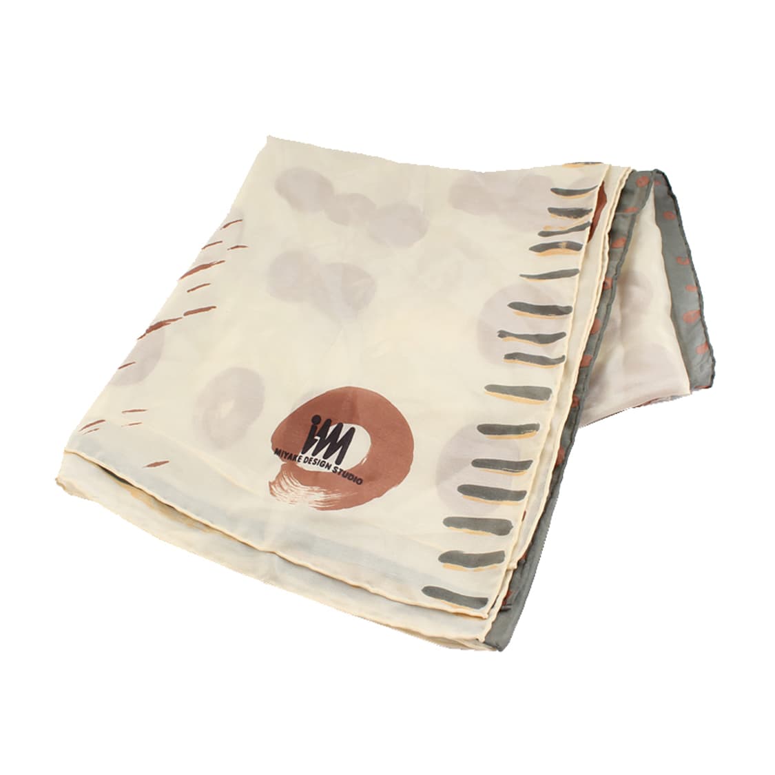 이세이 멀티 로고패턴 실크 빅스카프 상품이미지2