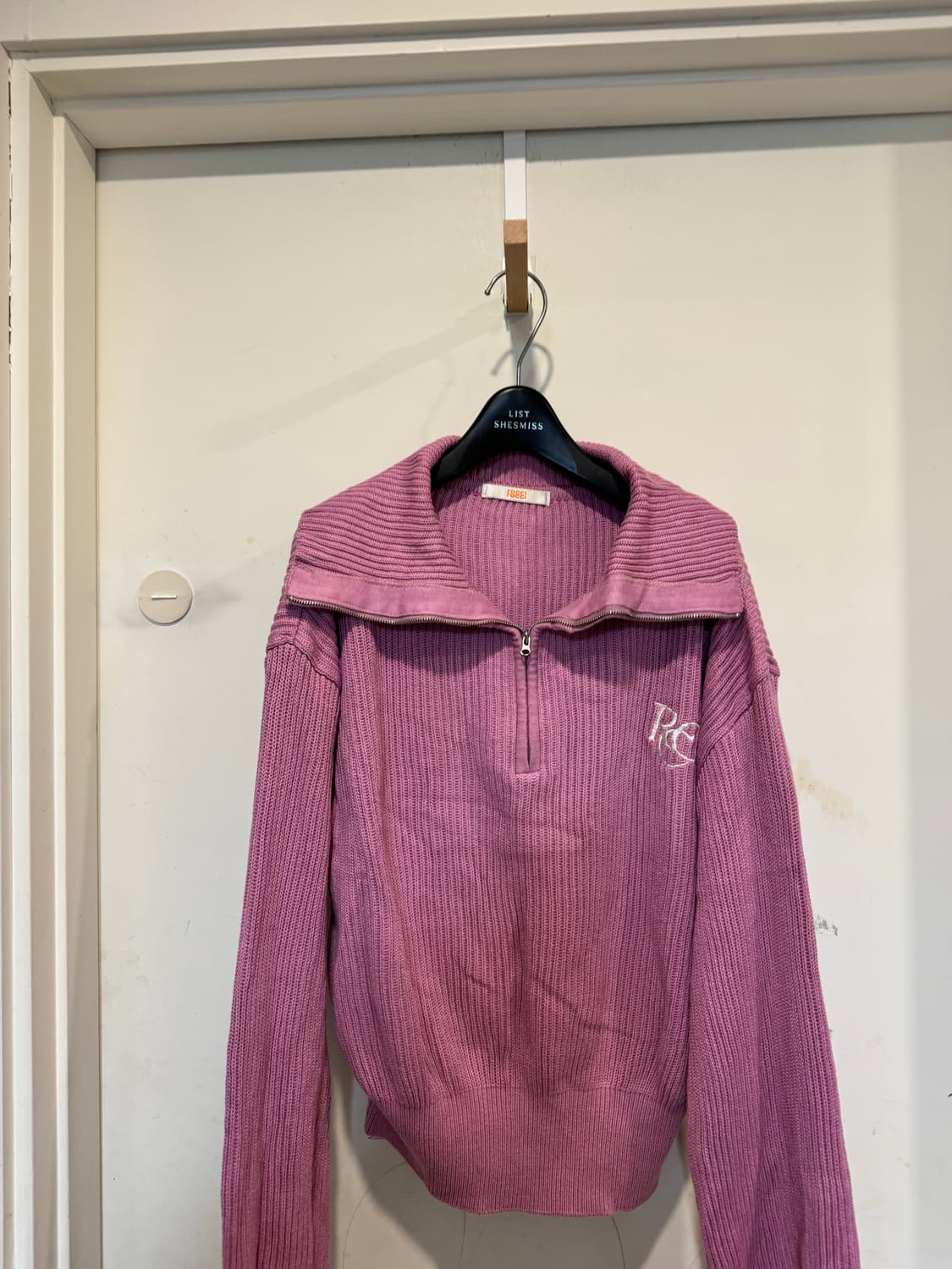 로씨로씨 하프 니트 집업 상품이미지7