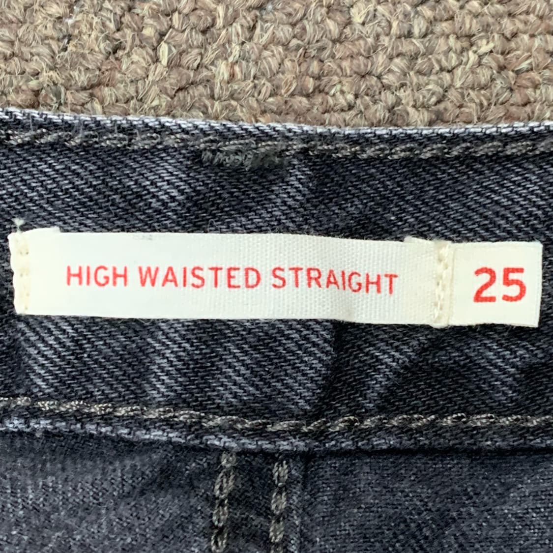 [27] 리바이스 하이웨스트 와이드 스트레이트핏 데님팬츠 상품이미지5