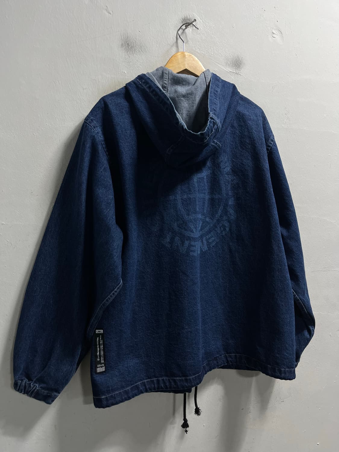 105-110 LMC 루즈핏 데님 청 후드집업 정품 상품이미지5
