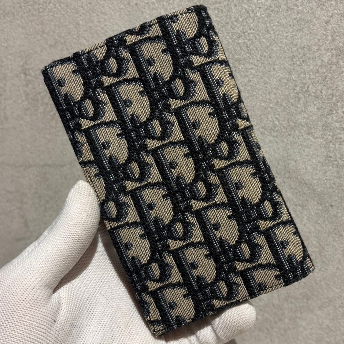 A+ OS사이즈 디올 오블리크 롱 오거나이저 베이지 상품이미지2