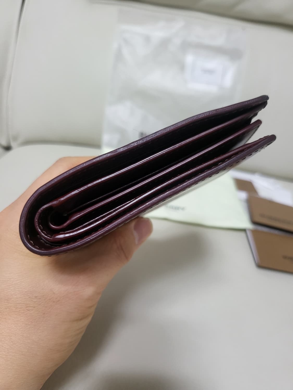 버버리 반지갑 정품  상품이미지6