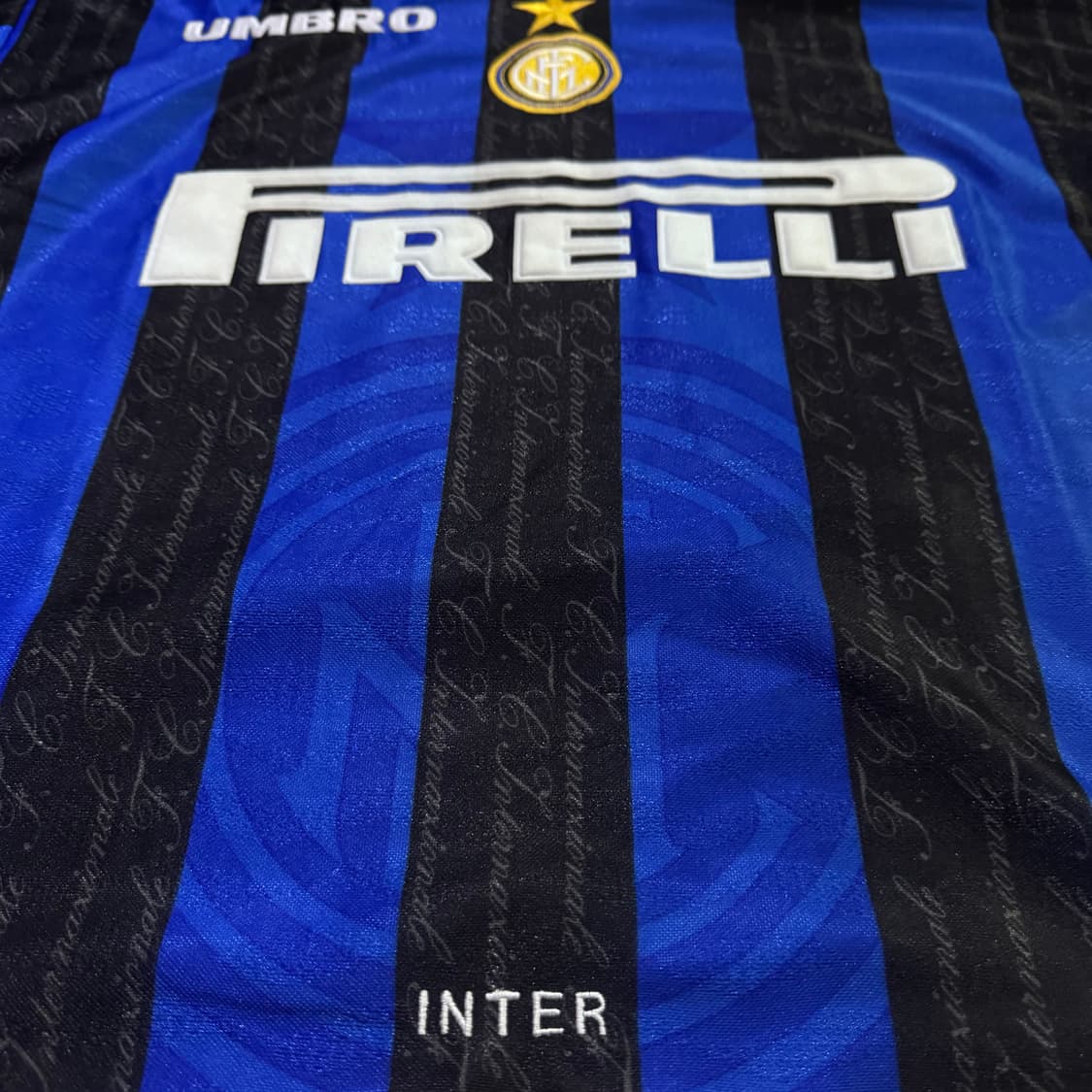 97-98 엄브로 인터밀란 홈 No.10 호나우두 상품이미지8