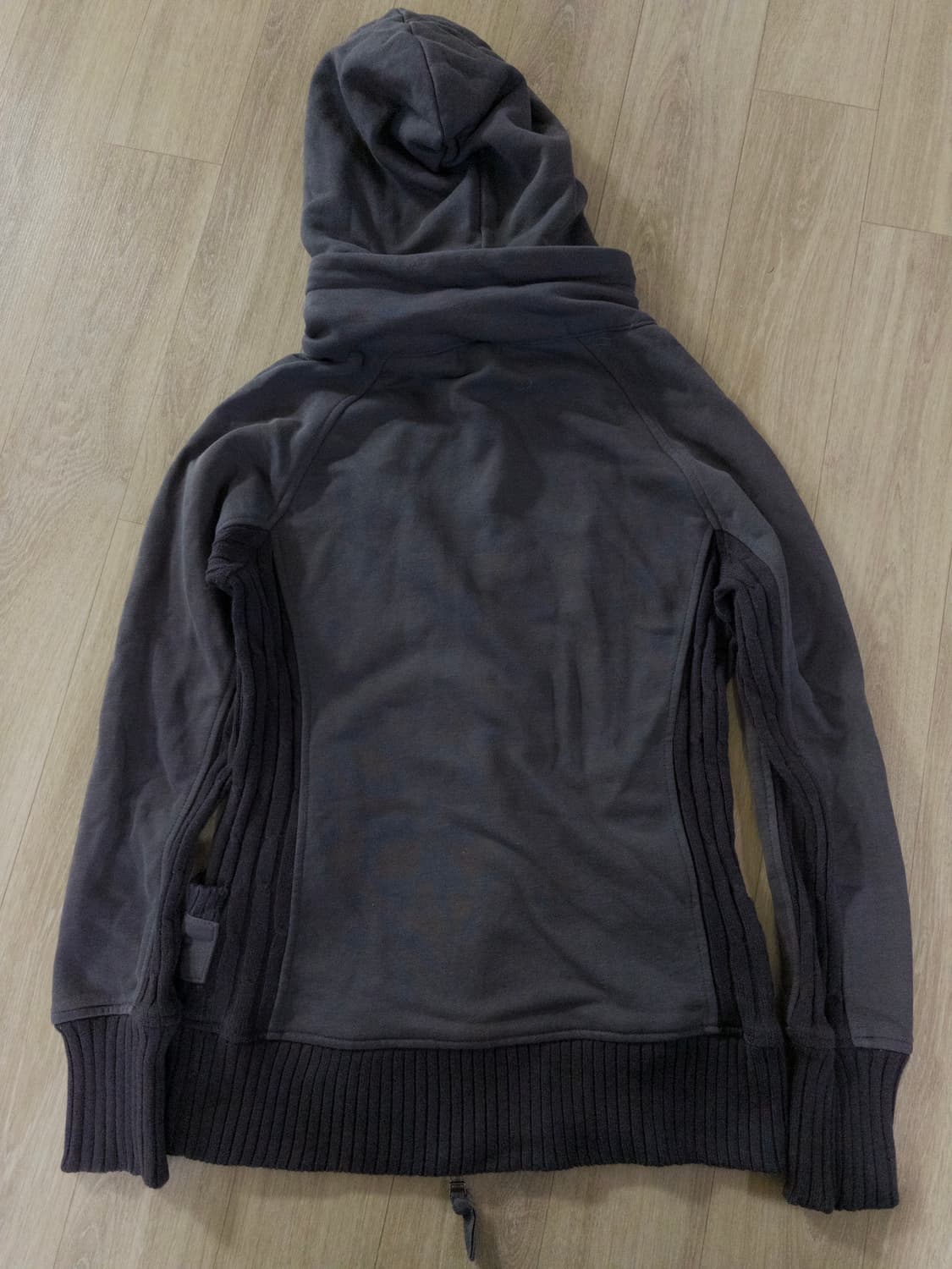 니트배색 나그랑 후드집업 상품이미지6