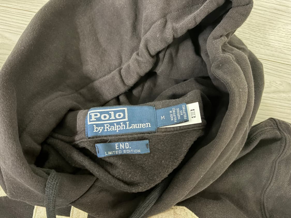 폴로 x end 후드 스웨 셔츠 팬츠 세트 M 상품이미지4