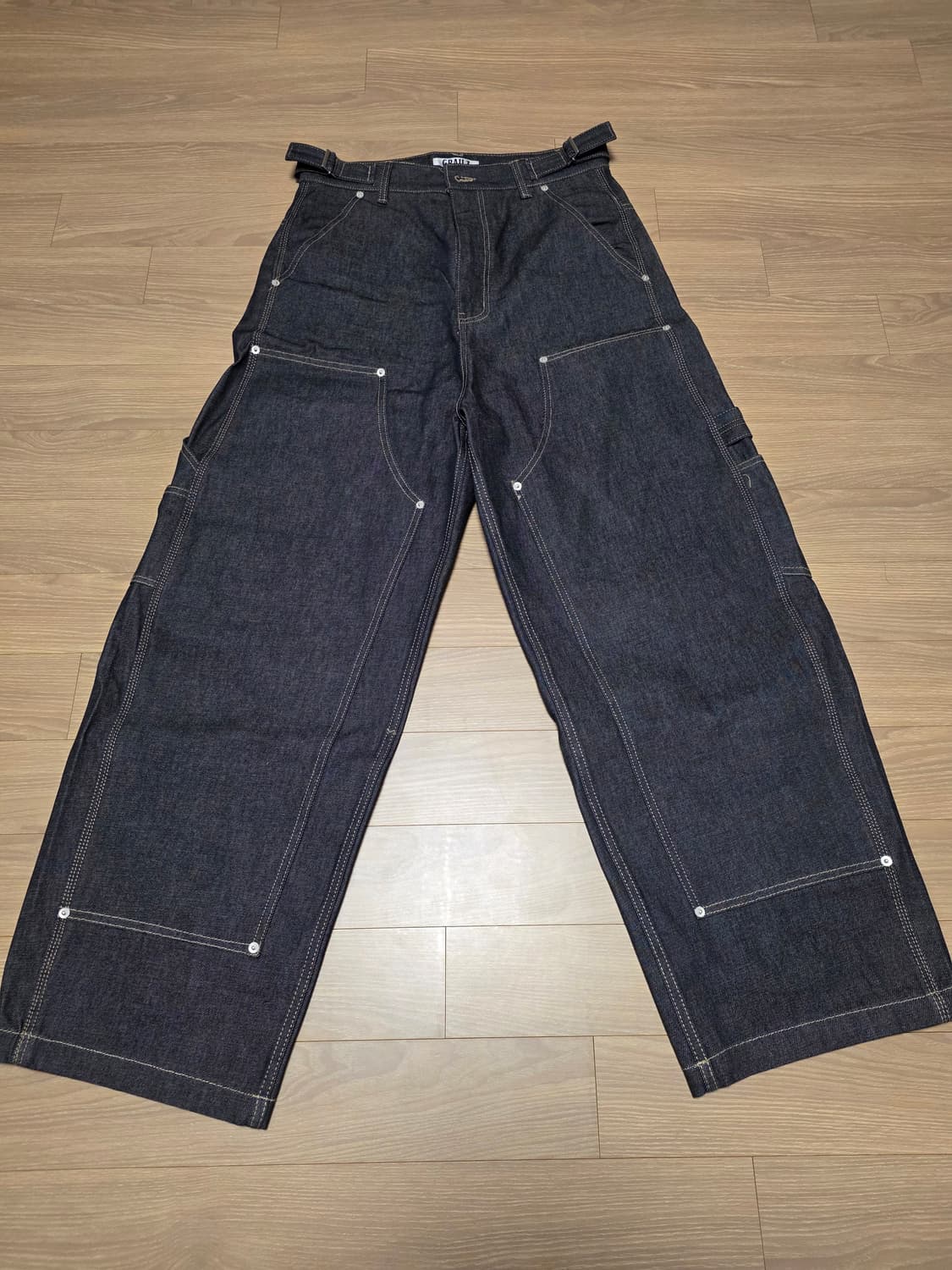 코인서울X그레일즈 카펜터 데님 1사이즈 1회착 상품이미지1