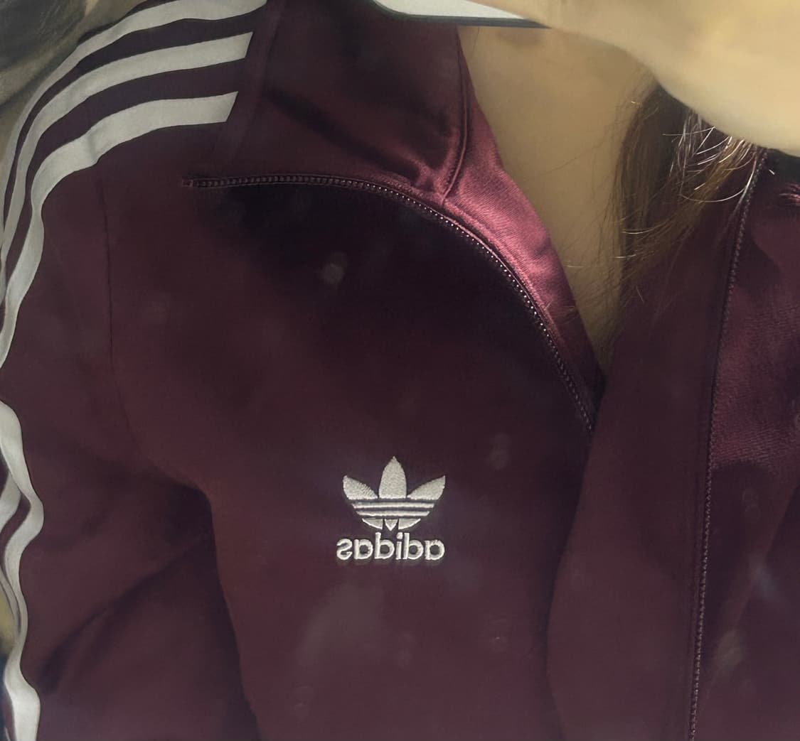 아디다스 아디컬러 파이어버드 트랙 자켓 쉐도우레드 xs 상품이미지1