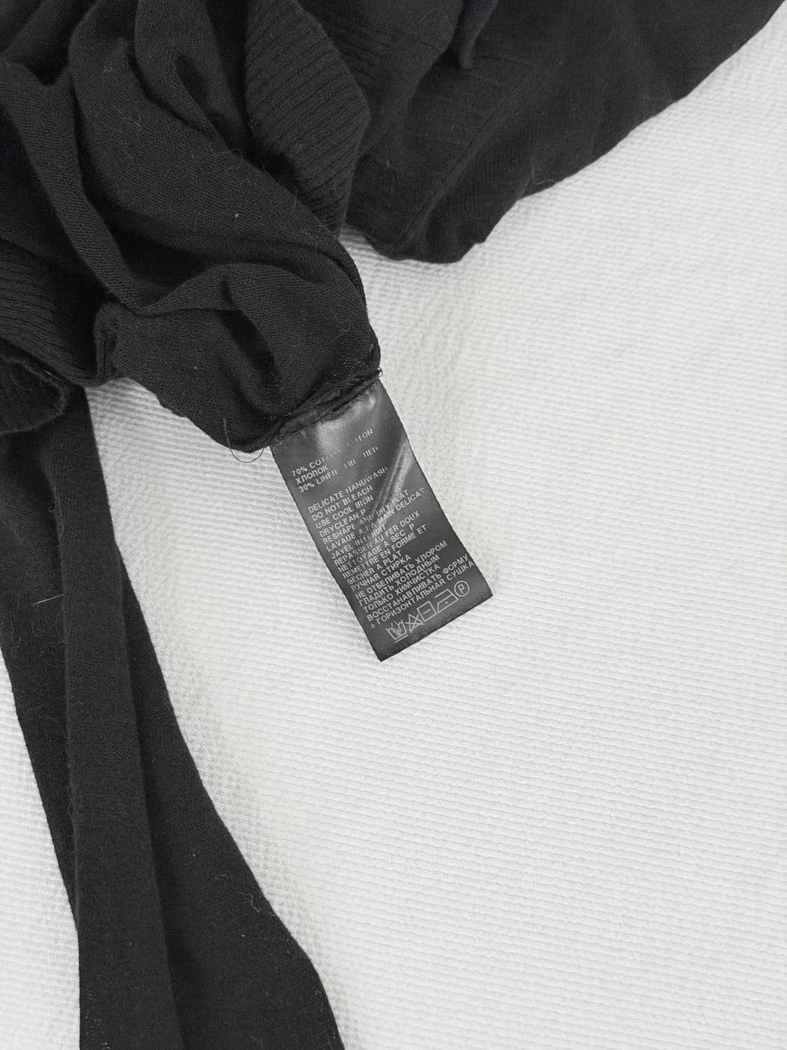 ann demeulemeester linen cardigan 상품이미지6