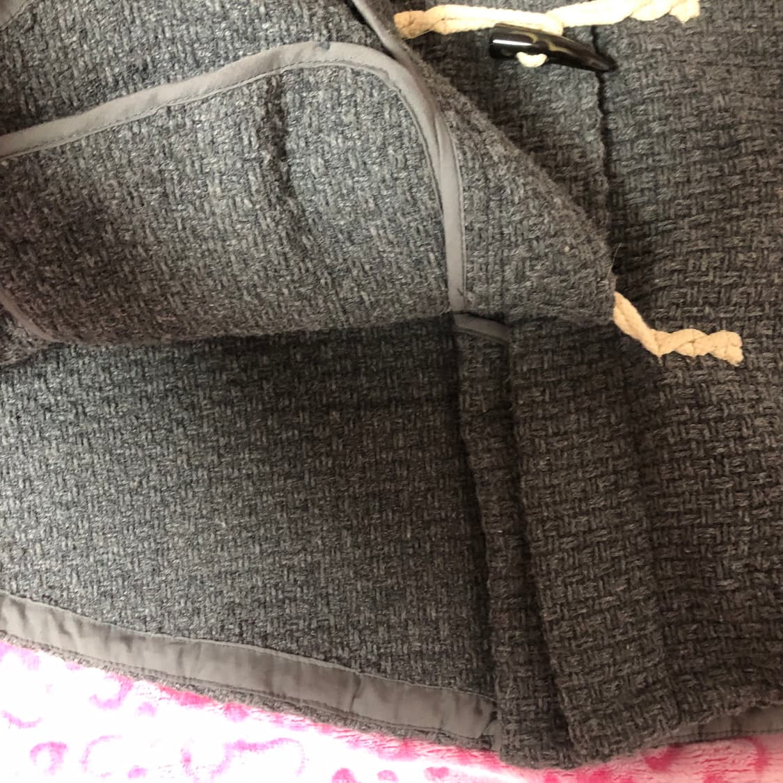 빈티지 갸루 모리걸 케이프 그레이 회색 아우터 자켓 상품이미지4