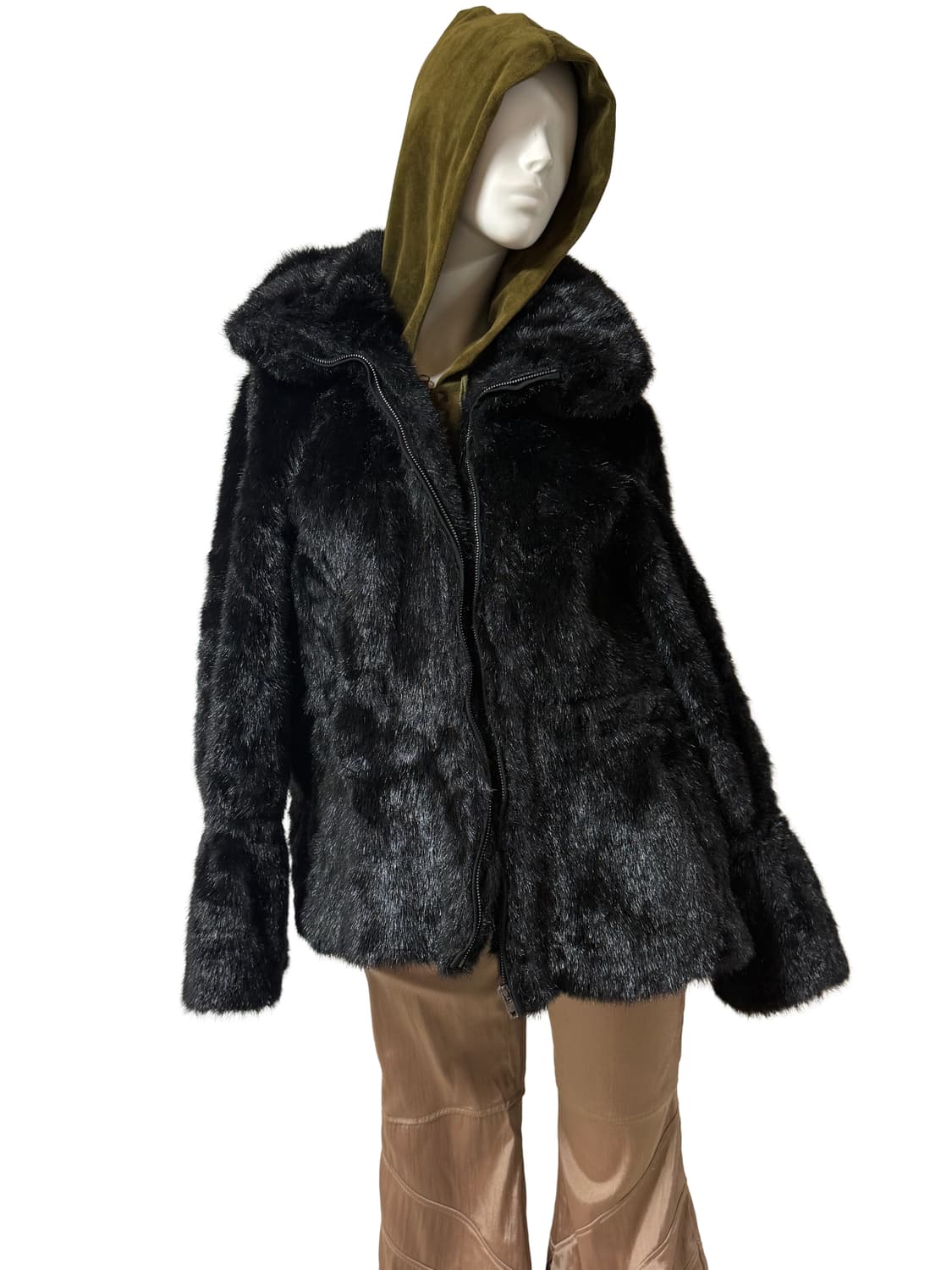 페이크 퍼 코트 자켓 상품이미지3