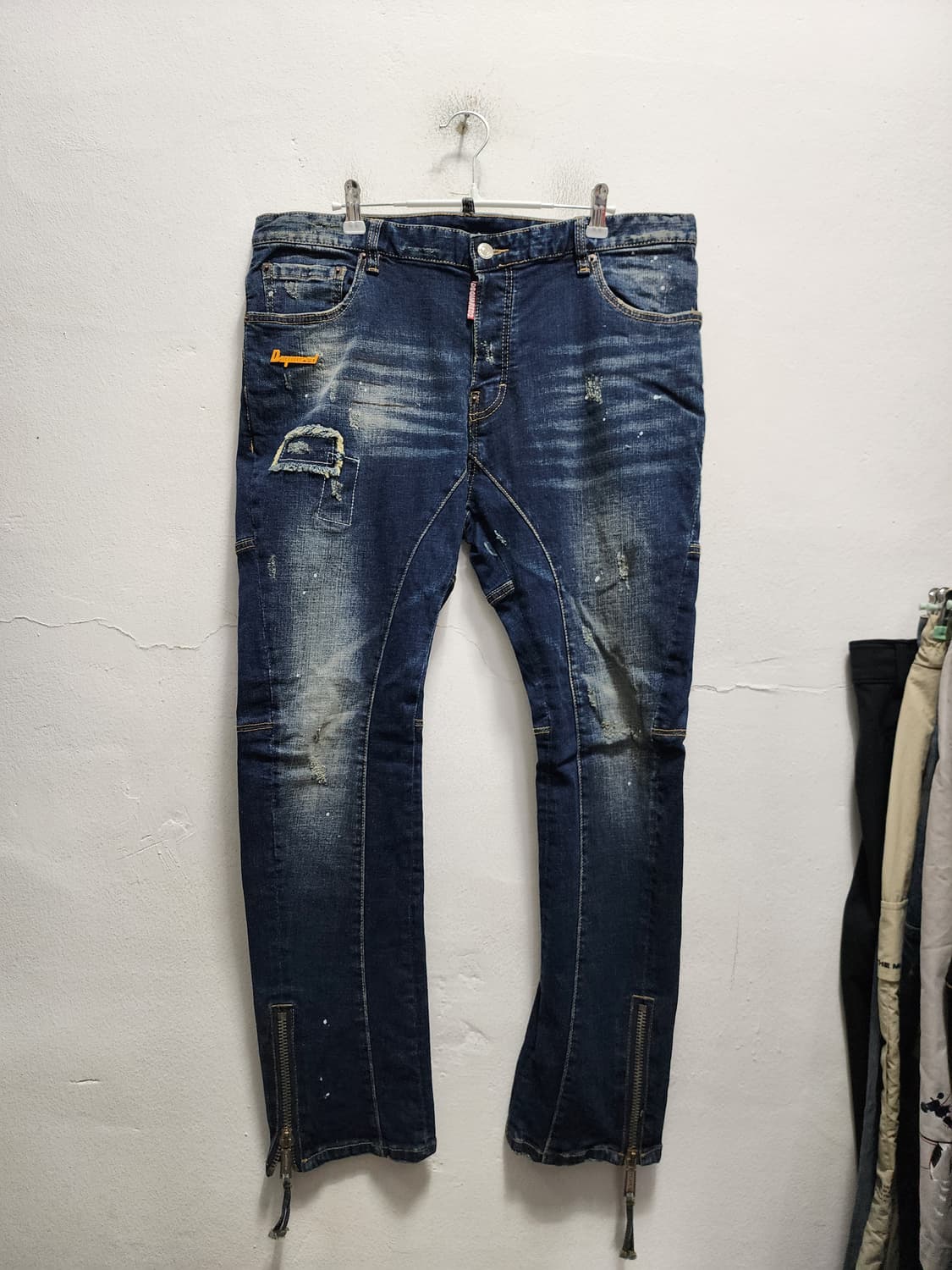 디스퀘어드2 콜마이너 바이커 타이디 청바지 상품이미지1