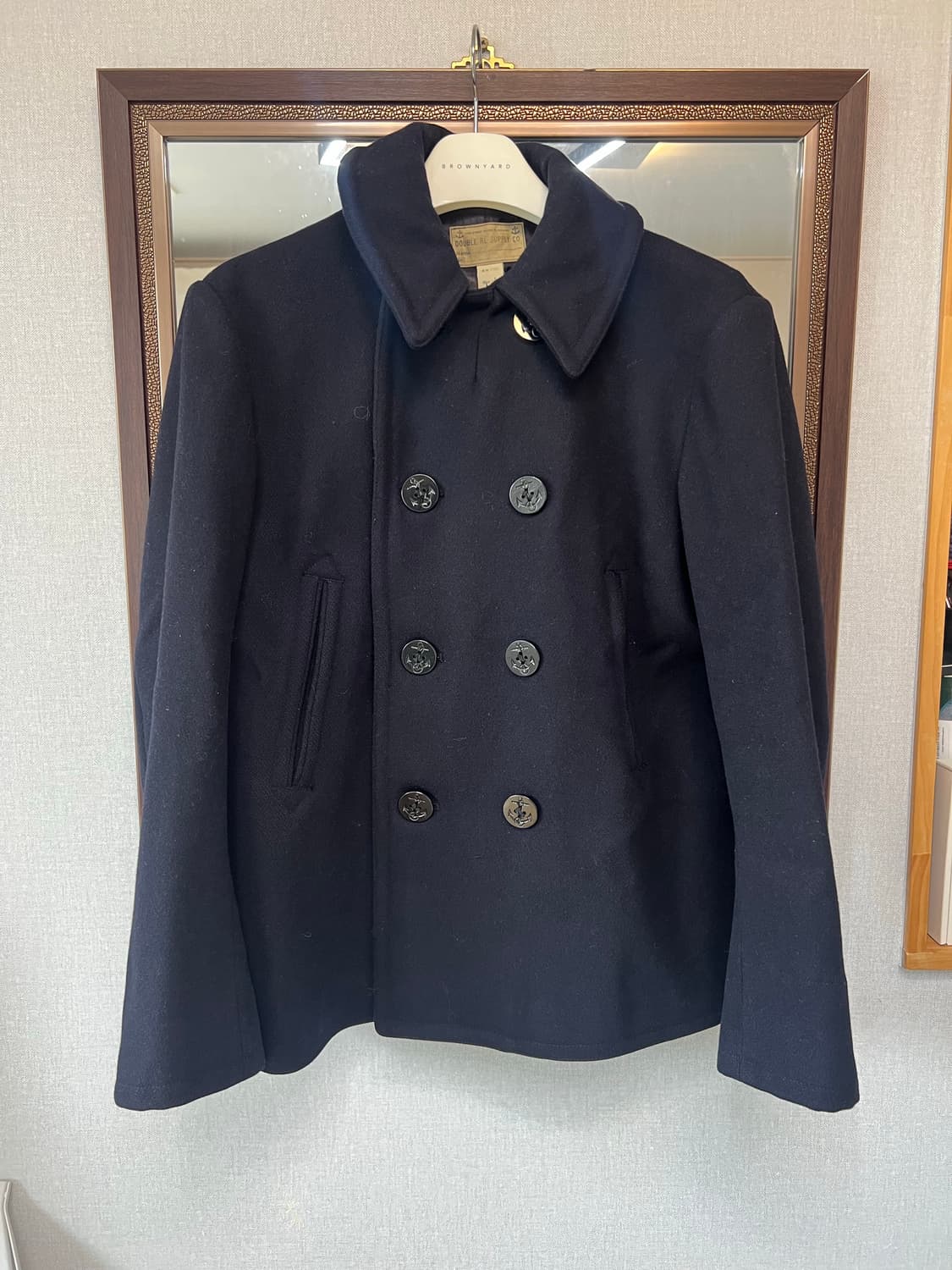 Rrl 네이비 울 피코트 m 상품이미지1