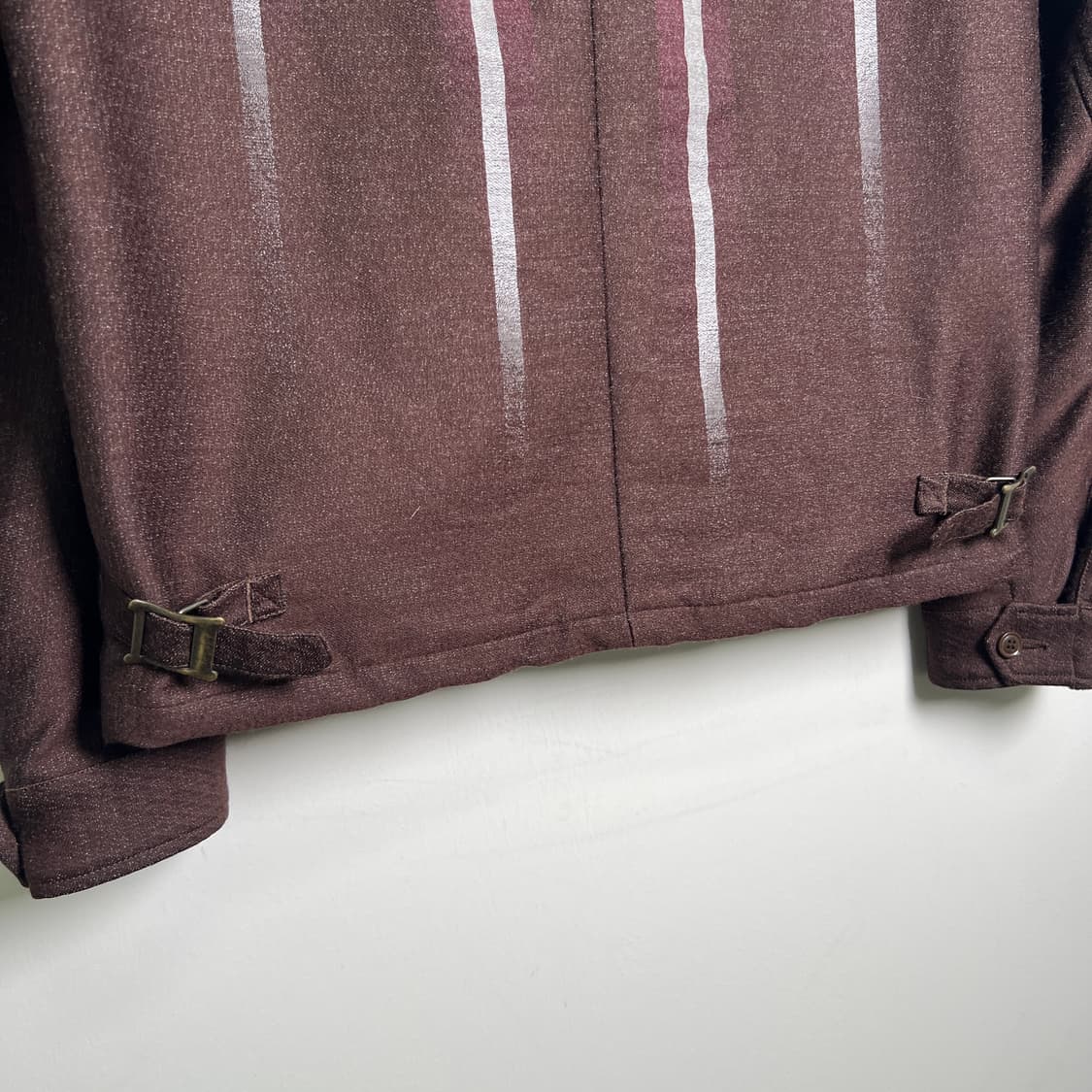 미하라 야스히로 스트라이프 울자켓 46 상품이미지8